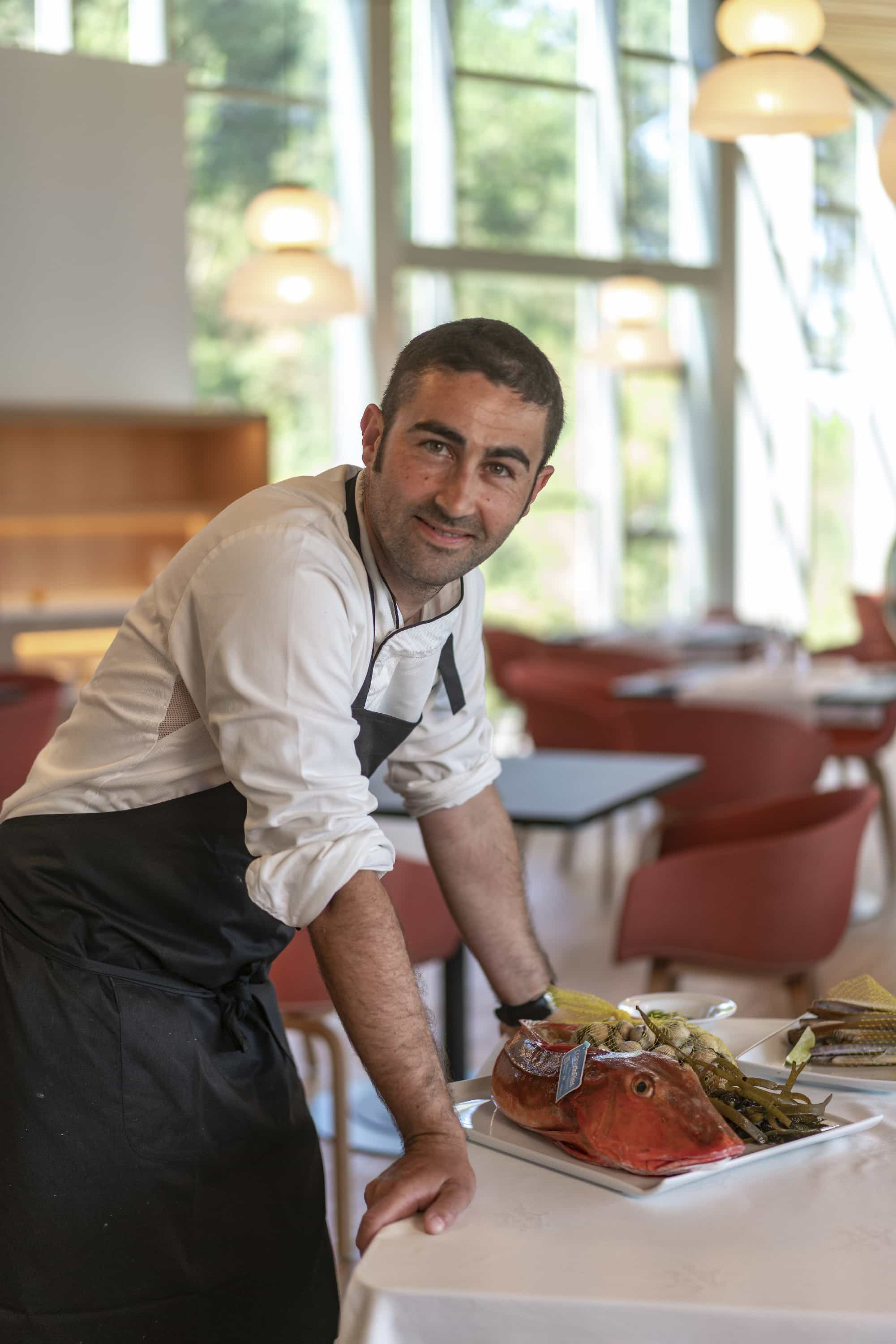 Jefe de cocina del Restaurante Nosa Señora da Barca del Parador Costa da Morte