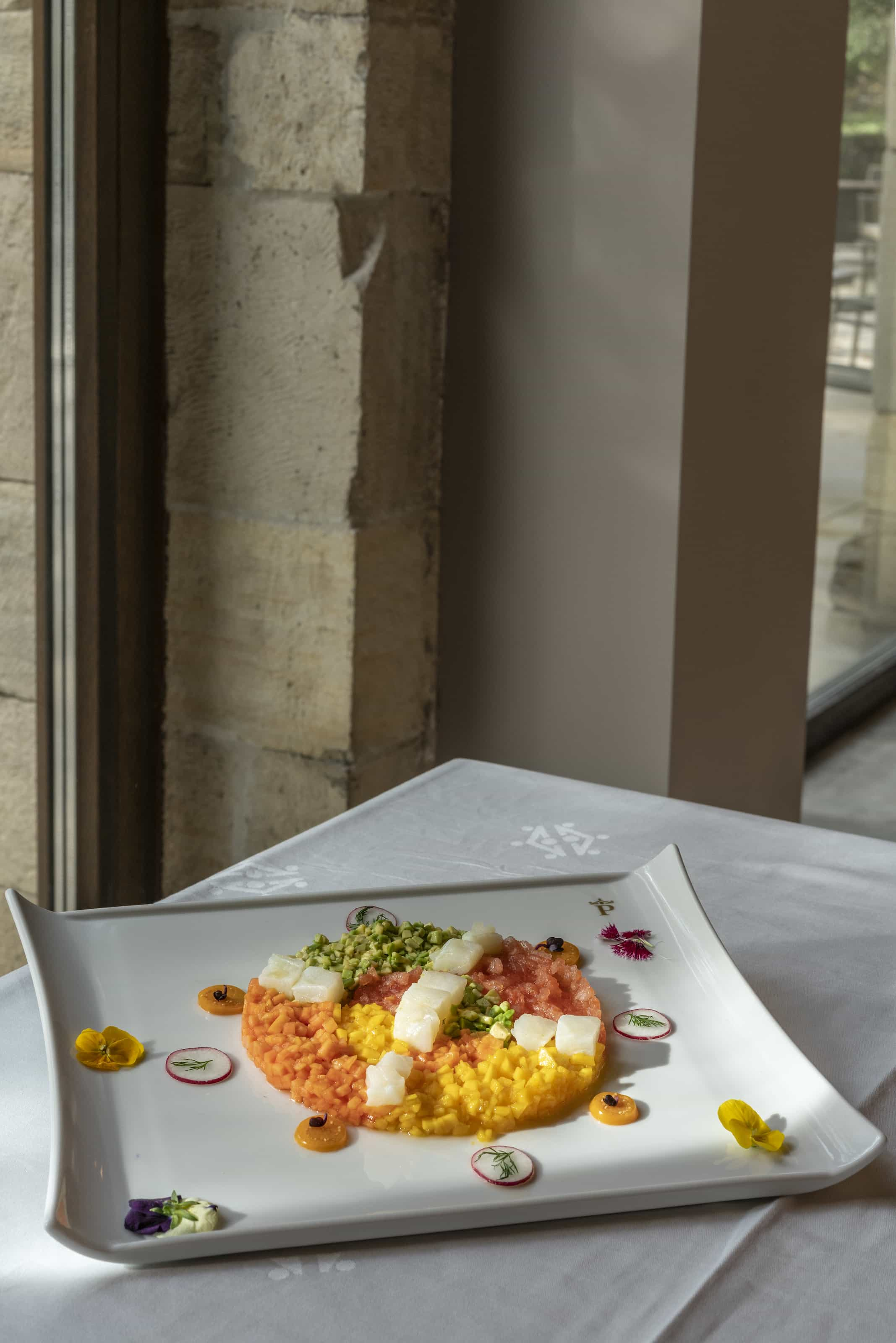 Detalle de plato del Restaurante Rey Don Sancho del Parador de León