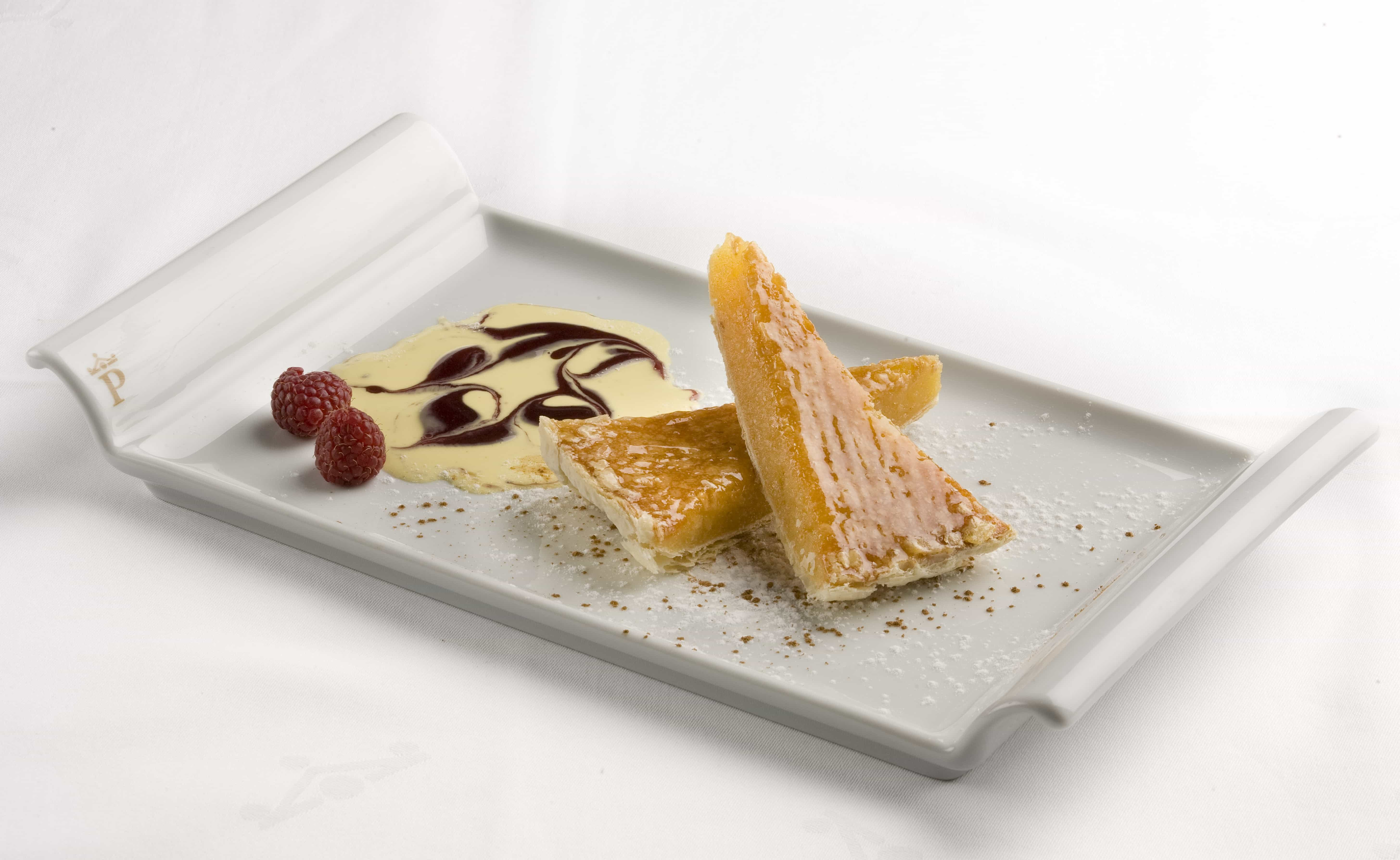 imagen plato postre Tecula Plasencia