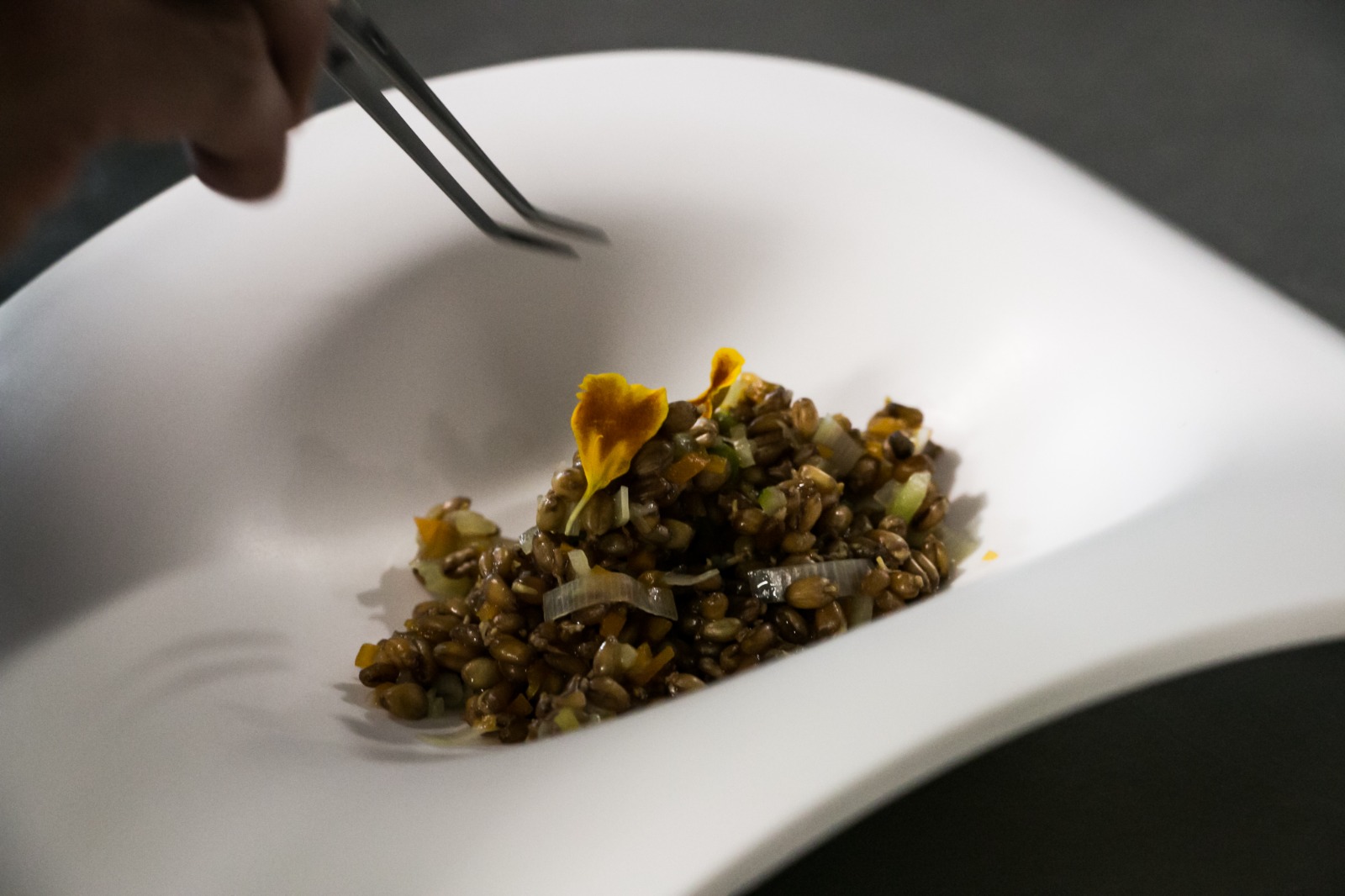 Plato de arroz con queso zamorano del Restaurante del Parador de Zamora