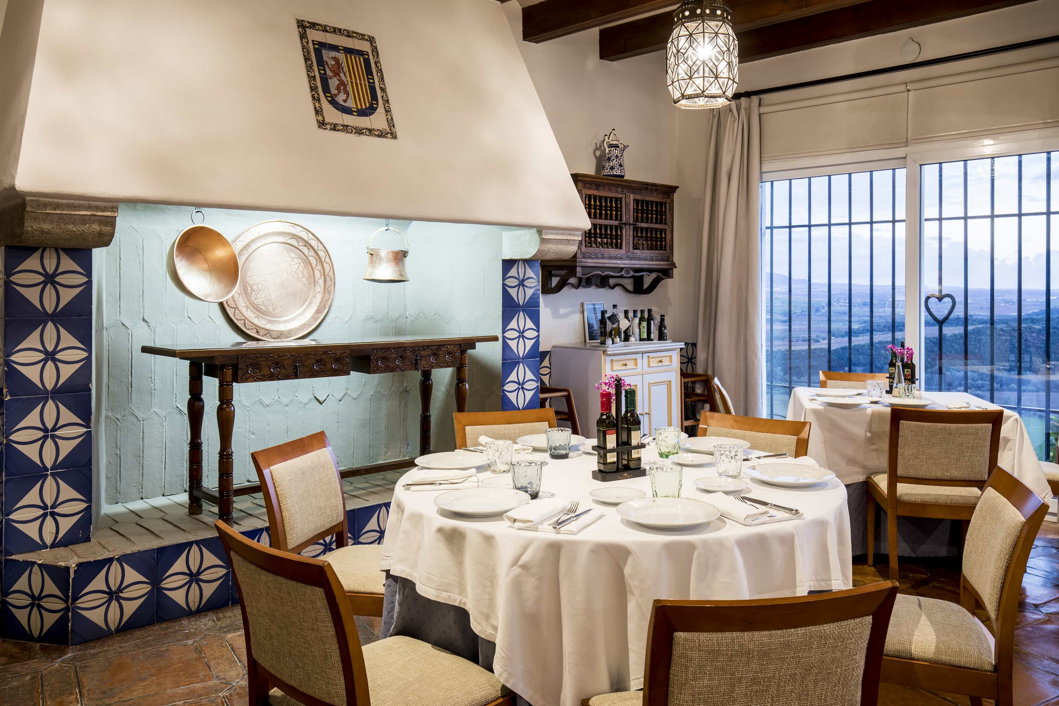 Comedor de la Casa del Corregidor del Parador de Arcos de la Frontera