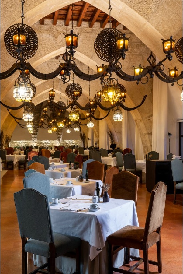 restaurante del Parador de Jaén