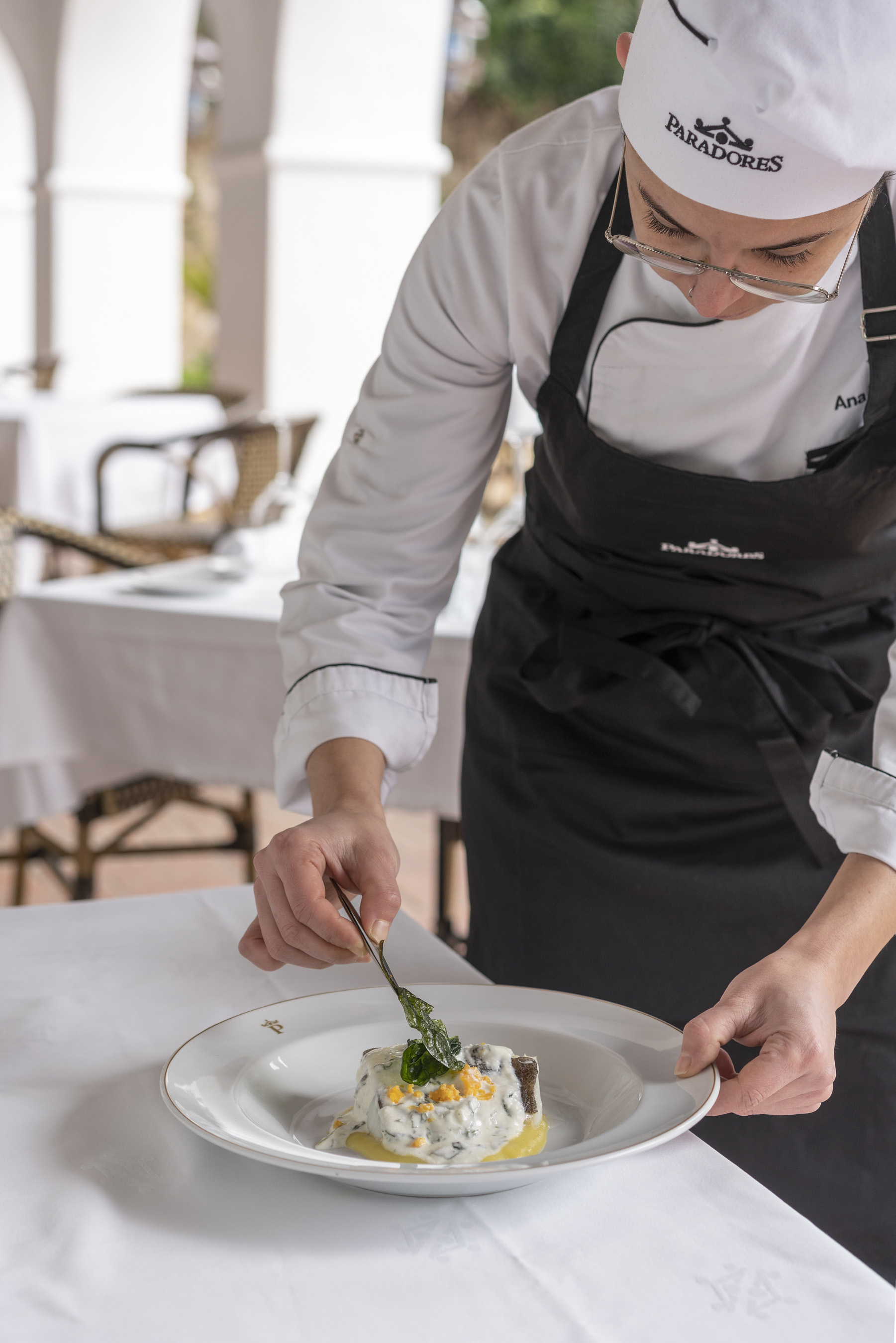 Receta de bacalao del Parador de Guadalupe