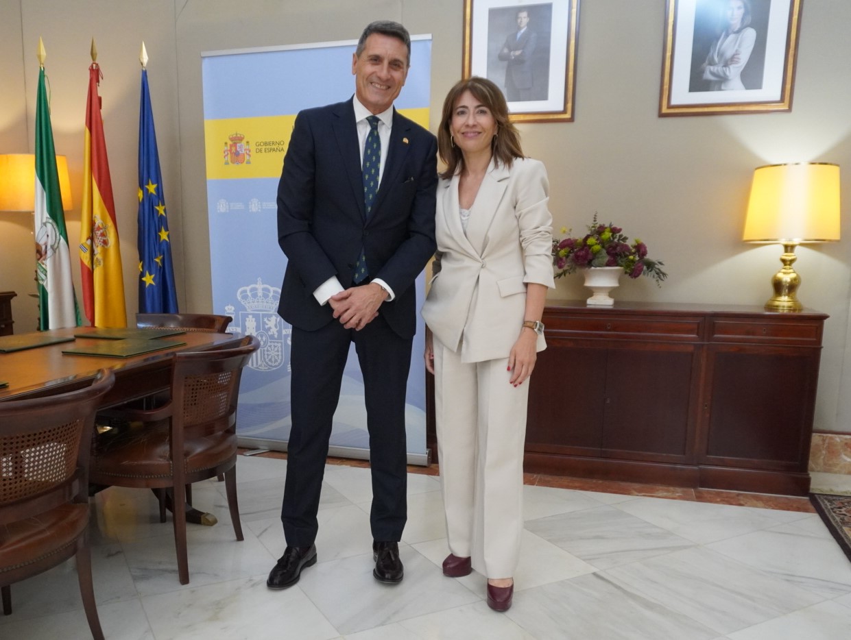 Presidenta de Paradores y Delegado del Gobierno en Andalucía