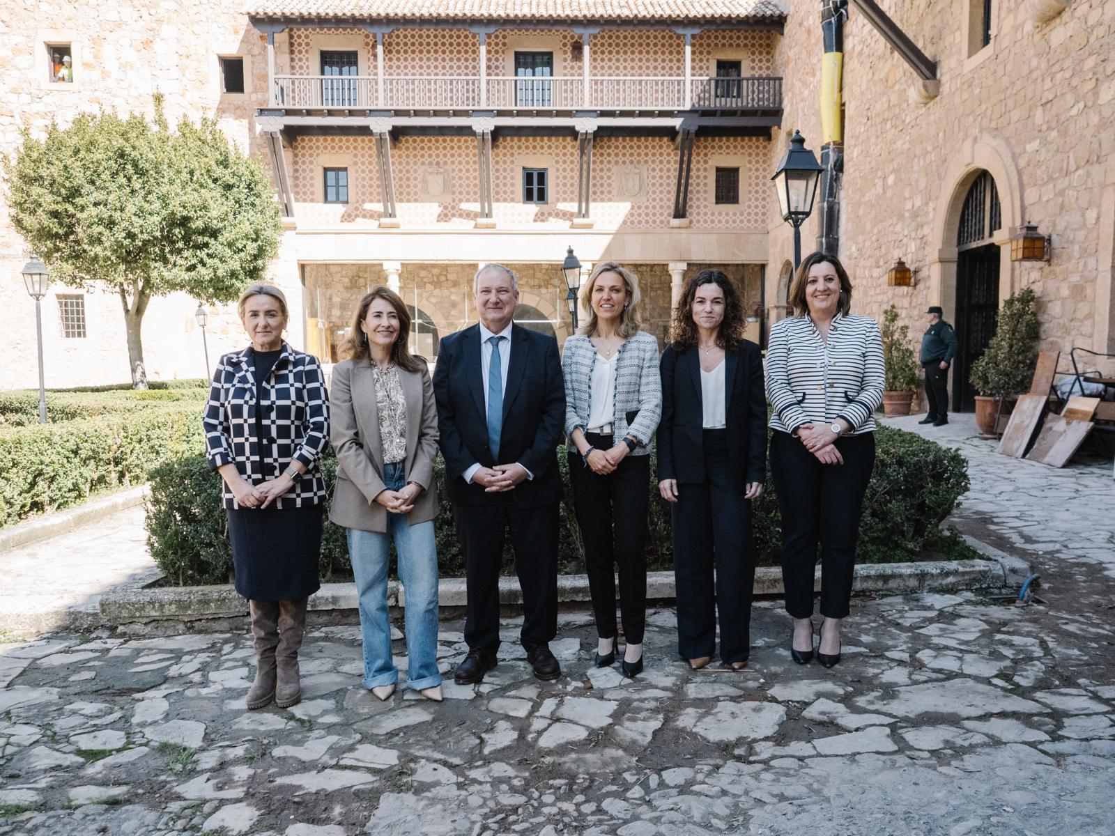 Visita institucional a las obras del Parador de Sigüenza 