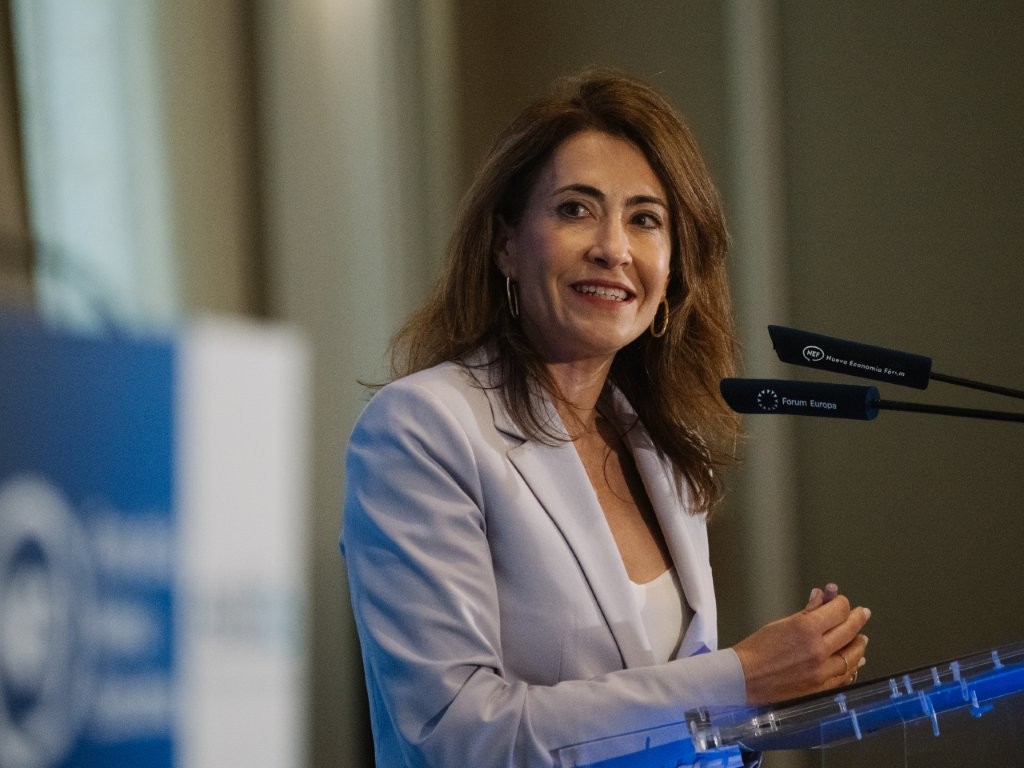 Raquel Sánchez, presidenta de Paradores. Foro Nueva Economía 