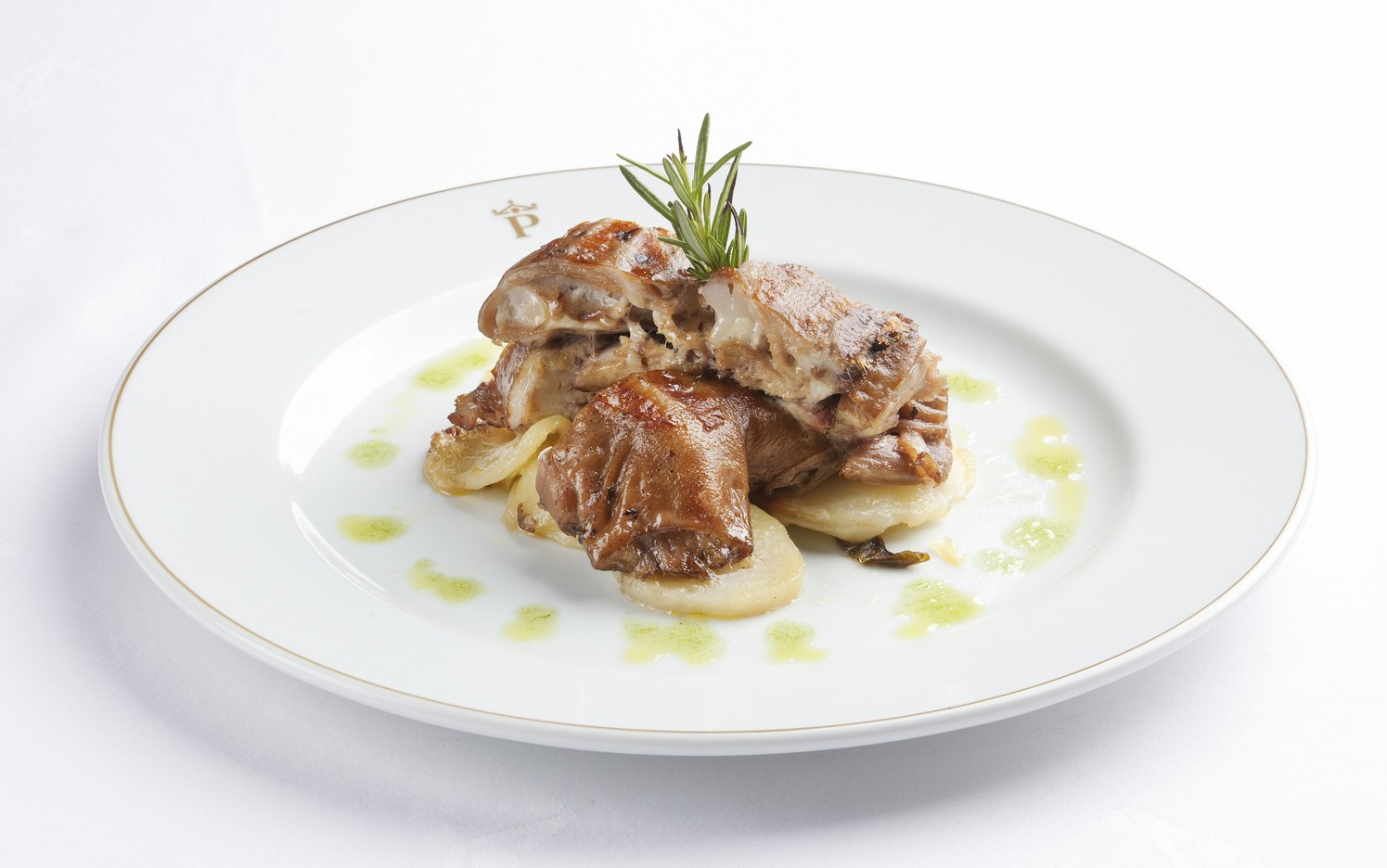  Higos de Almohadín rellenos de chocolate del Restaurante del Parador de Cáceres