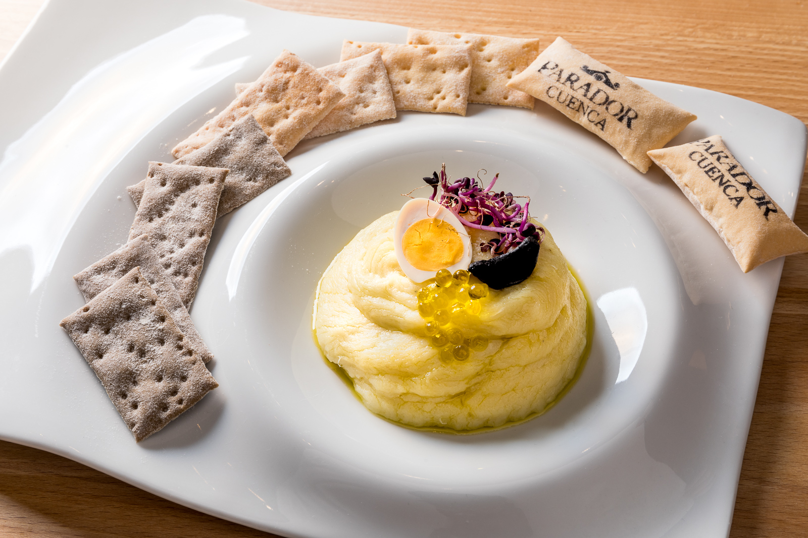 morteruelo en el restaurante del Parador de Cuenca