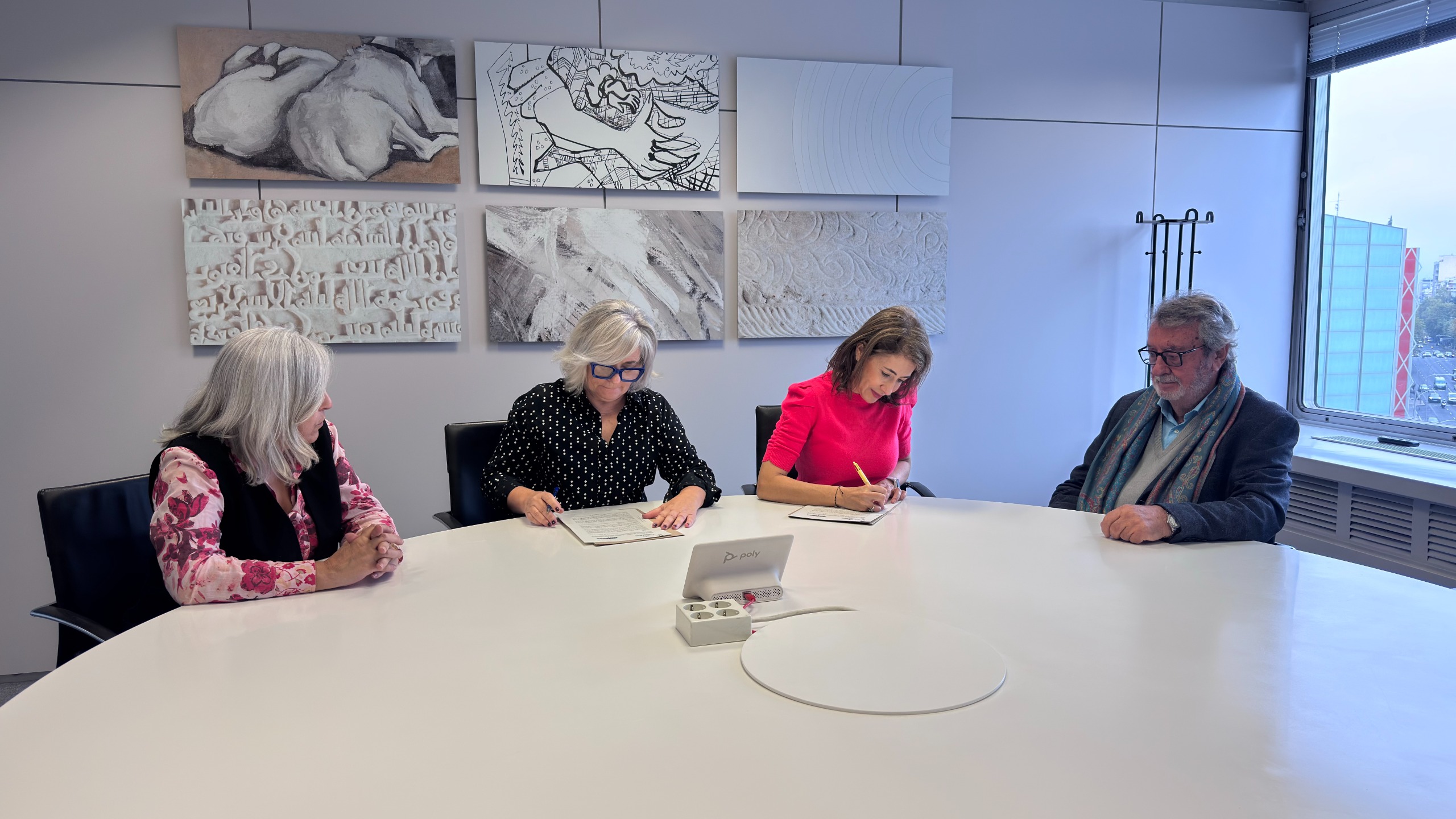 Firma del convenio