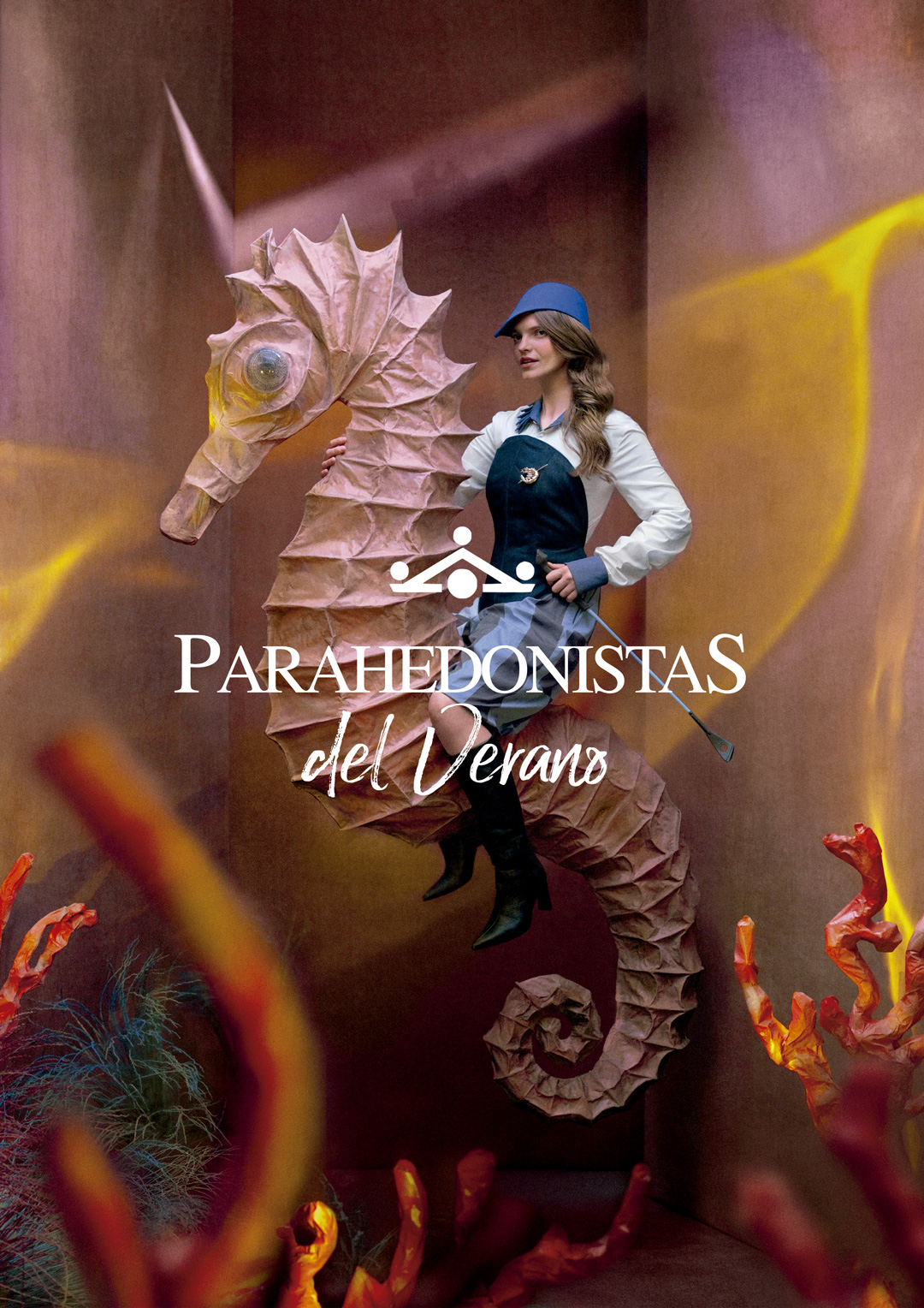 Imagen de la campaña de verano Paradores Parahedonistas del verano