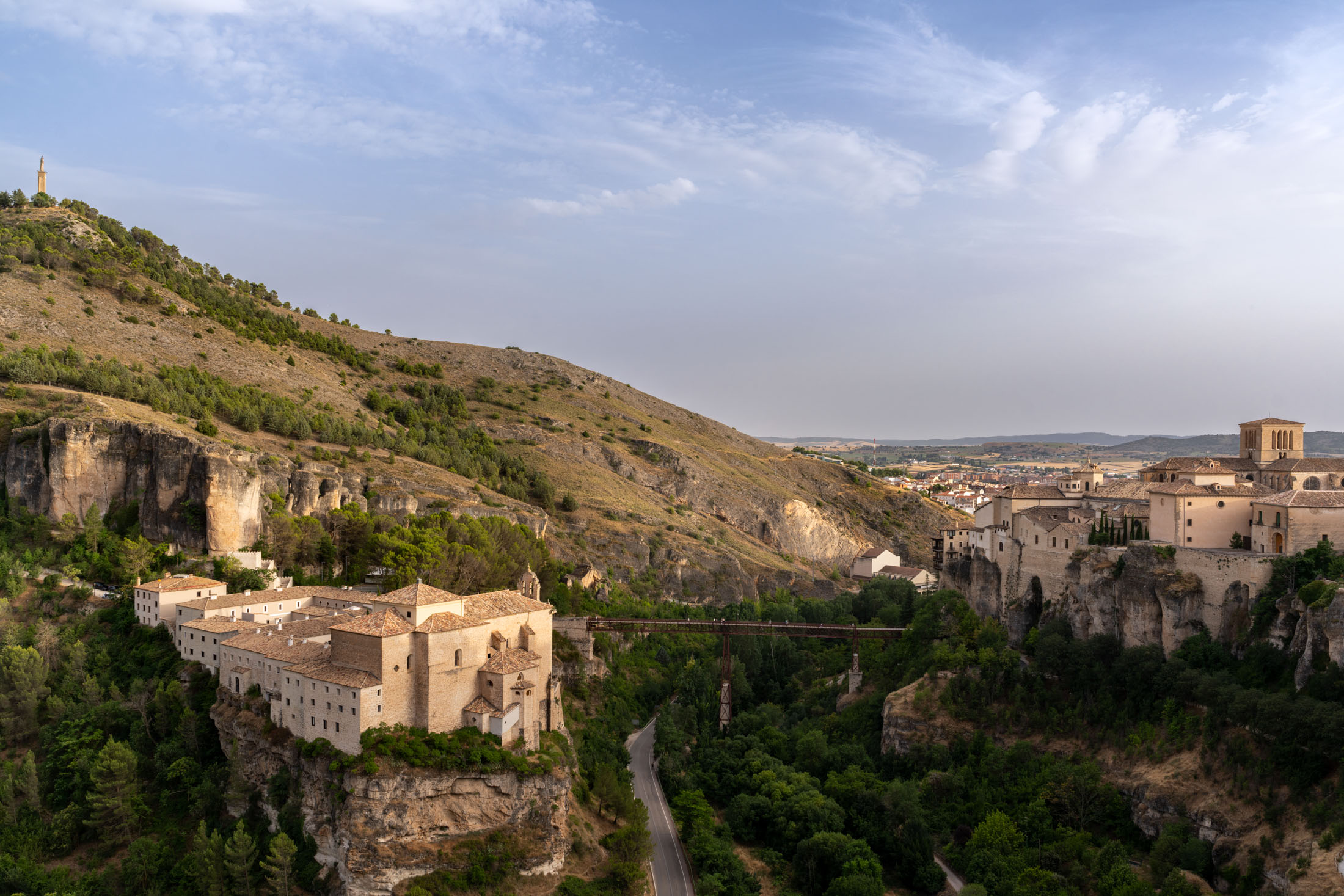 Parador de Cuenca en una vista panorámica