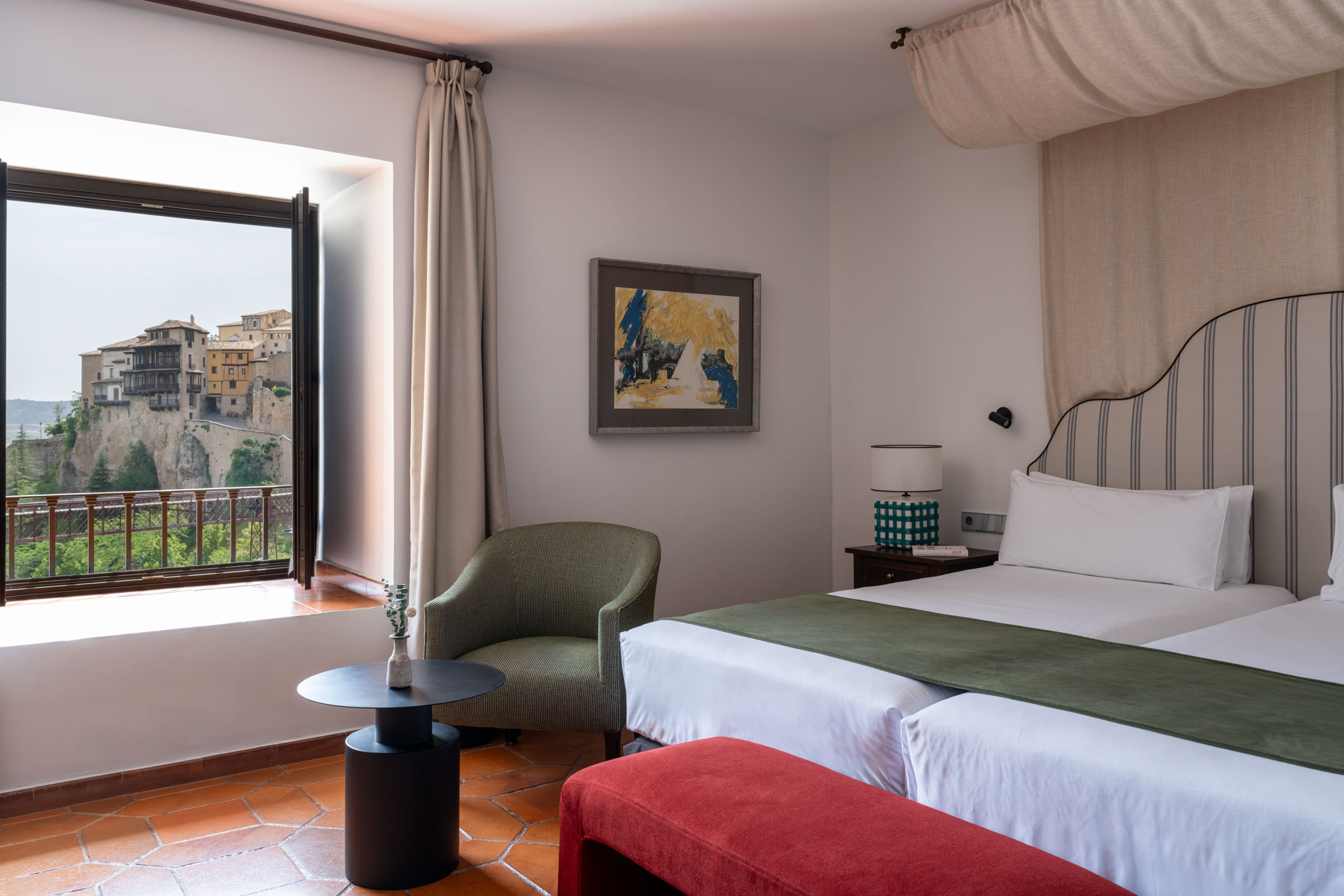 Habitación con vistas del Parador de Cuenca