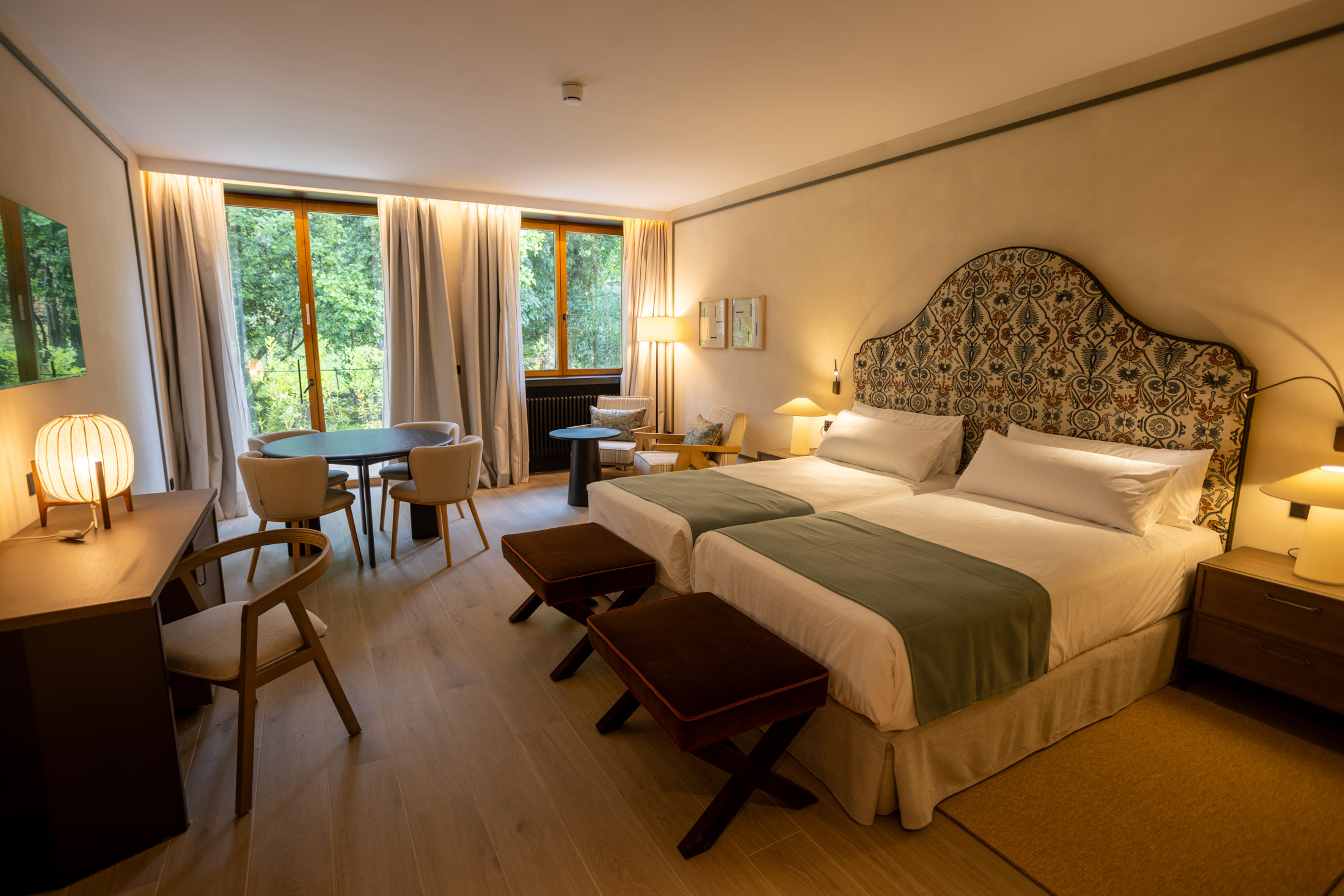 Habitación del Parador de Santillana Altamira