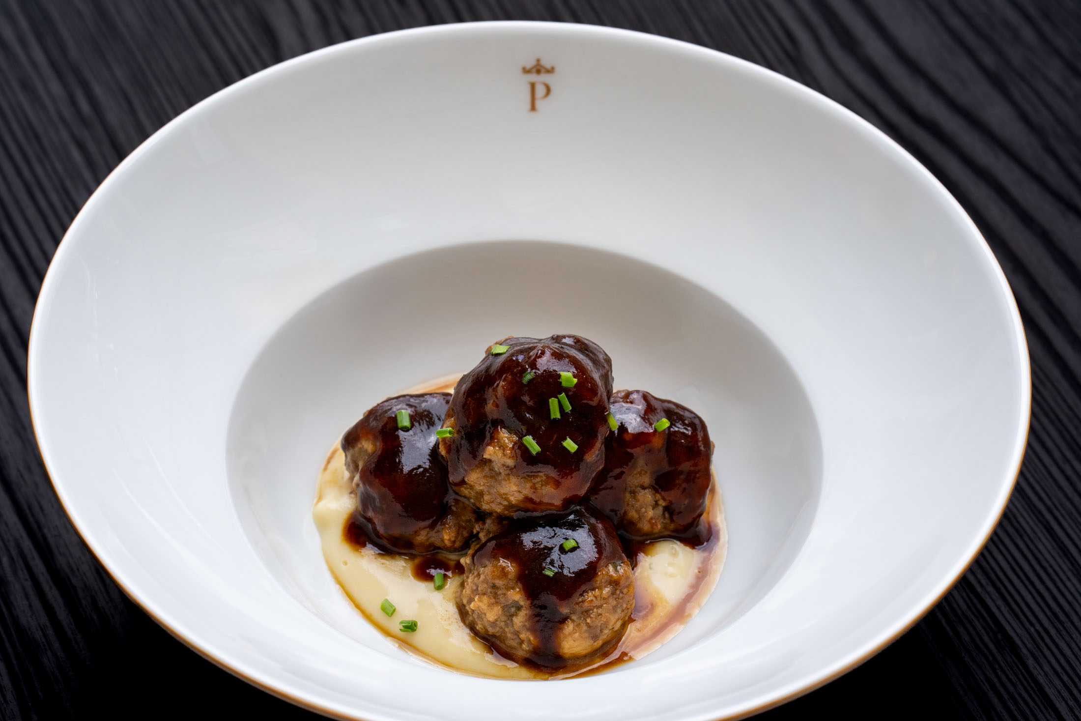 Albóndigas de vaca del restaurante del Parador de Santillana Gil Blas