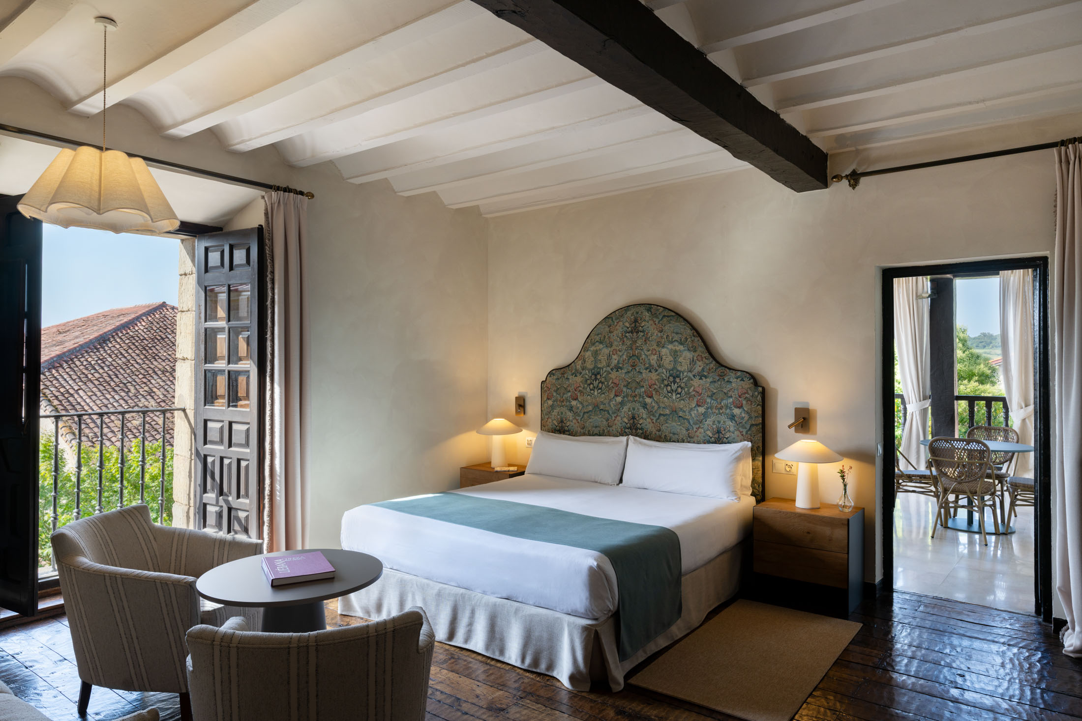 Habitación del Parador de Santillana Gil Blas