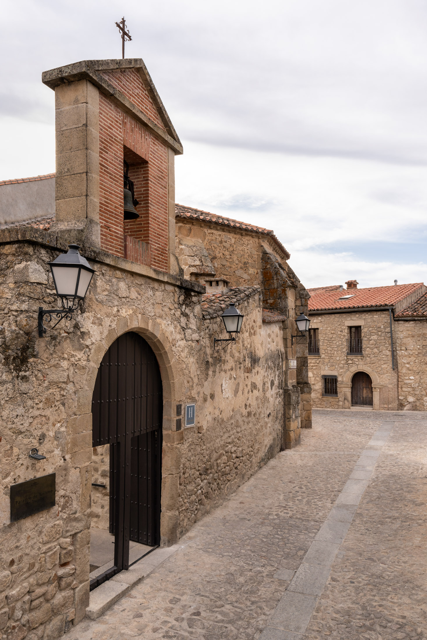Zonas exteriores del Parador de Trujillo