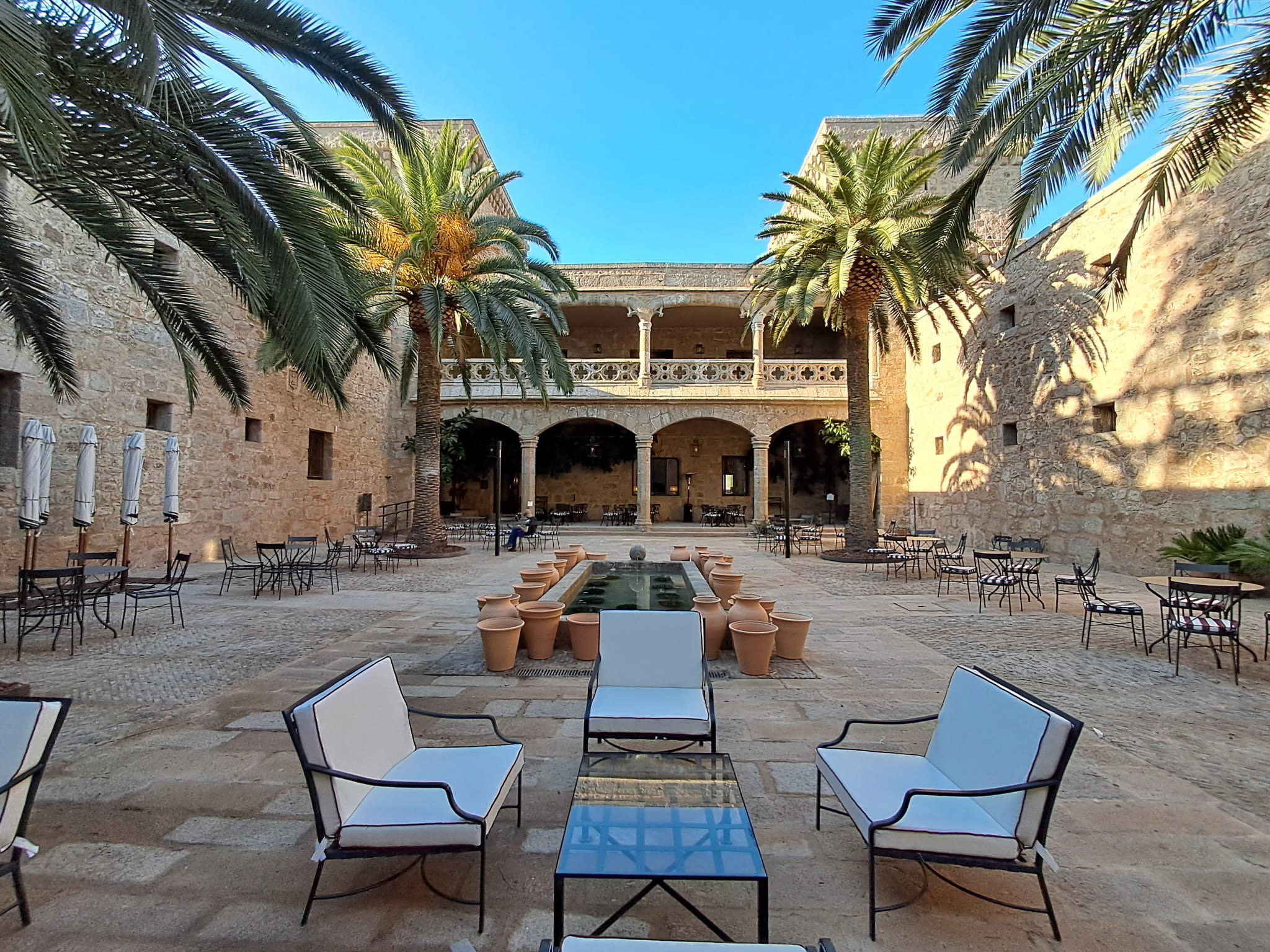 Patio del Parador de Jarandilla de la Vera