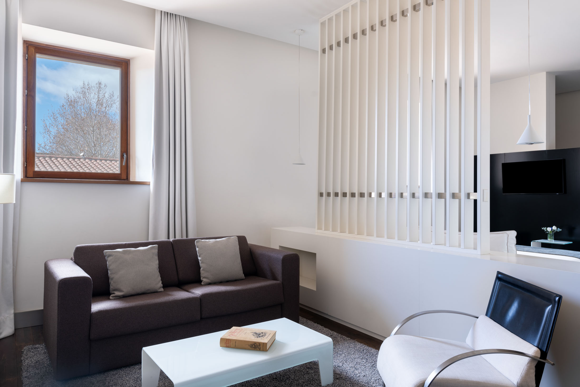 Salita de habitación superior en el Parador de Alcalá de Henares