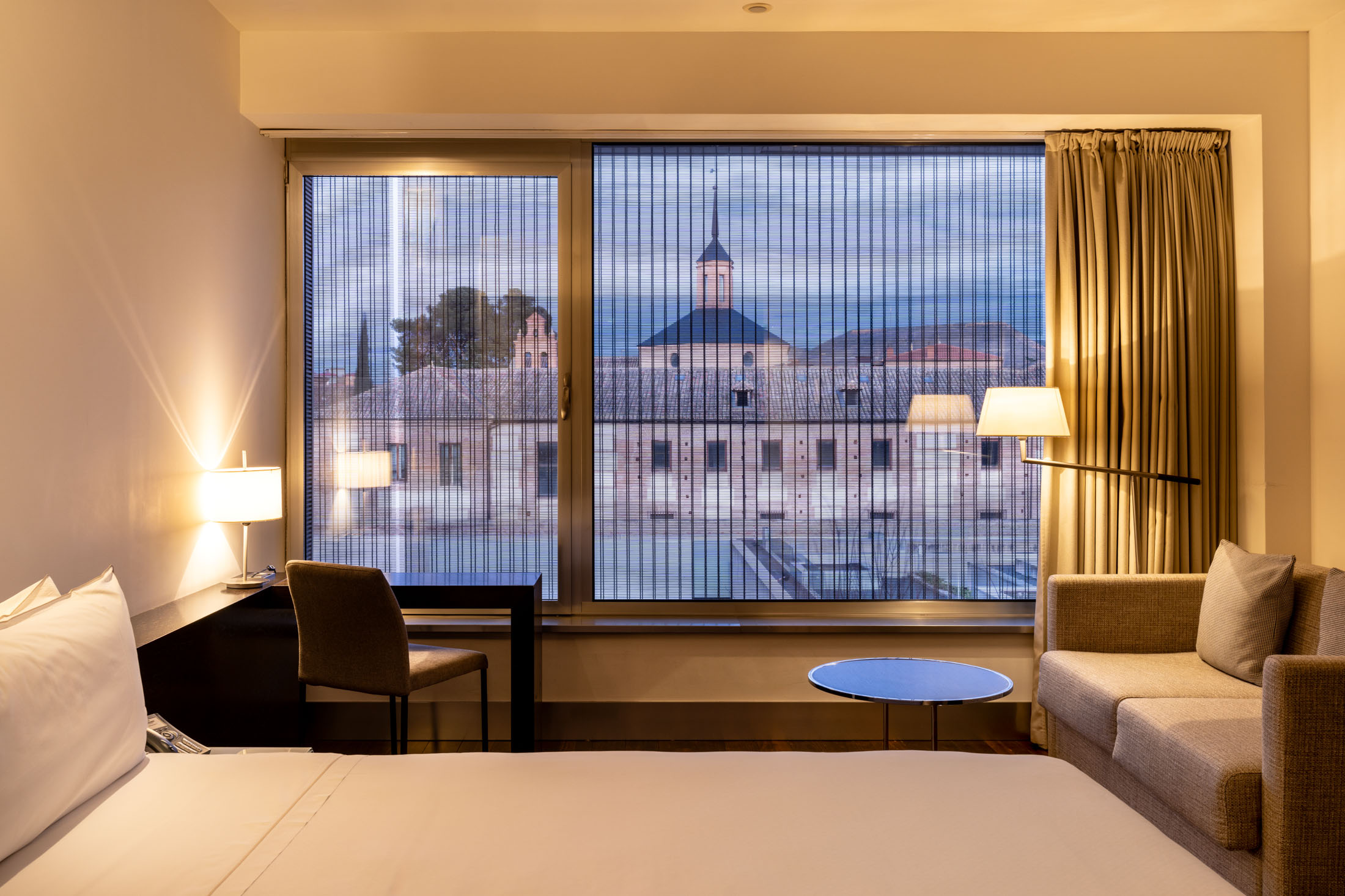 Vistas desde habitación doble estándar del Parador de Alcalá de Henares