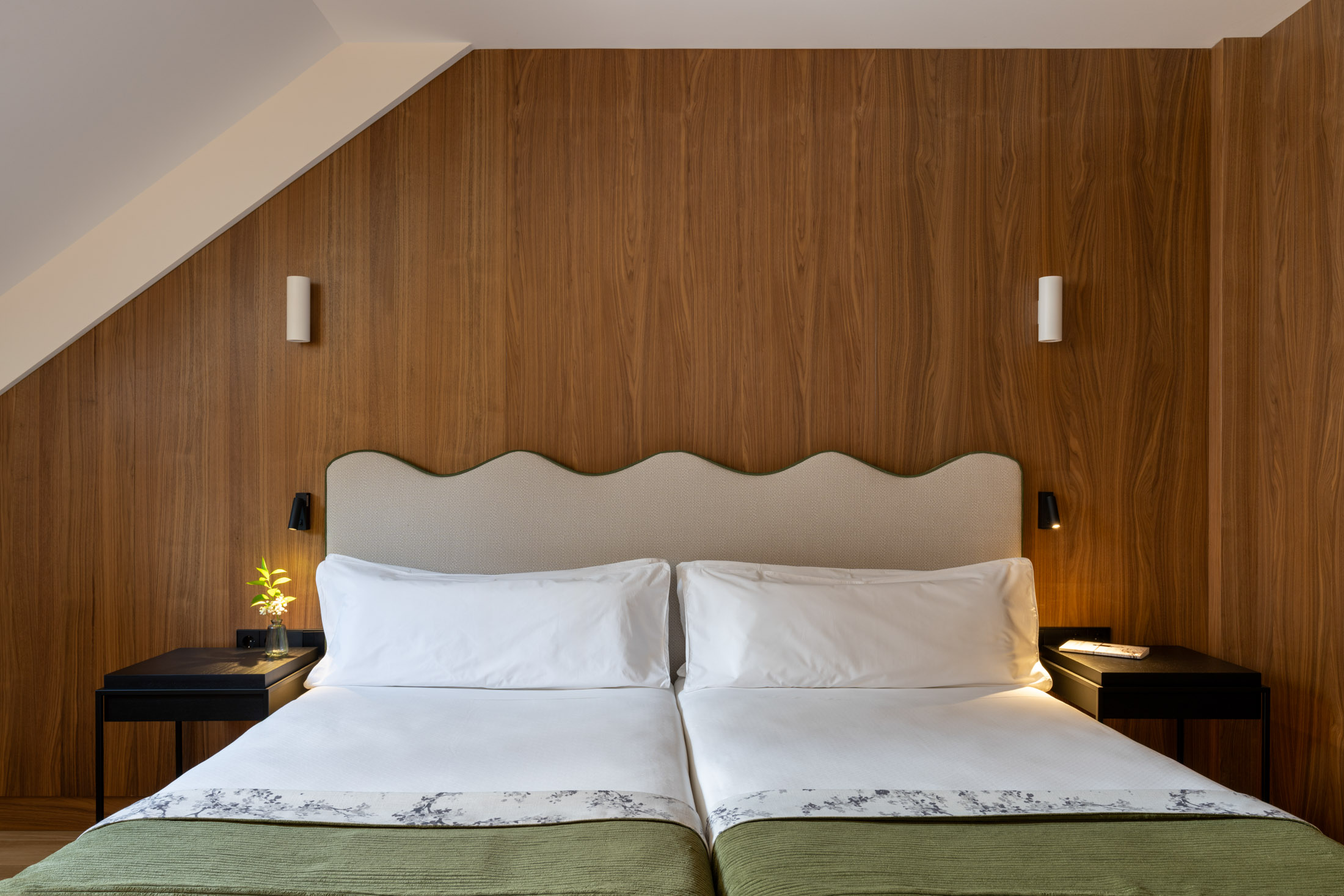 Habitación estándar del Parador de Bielsa