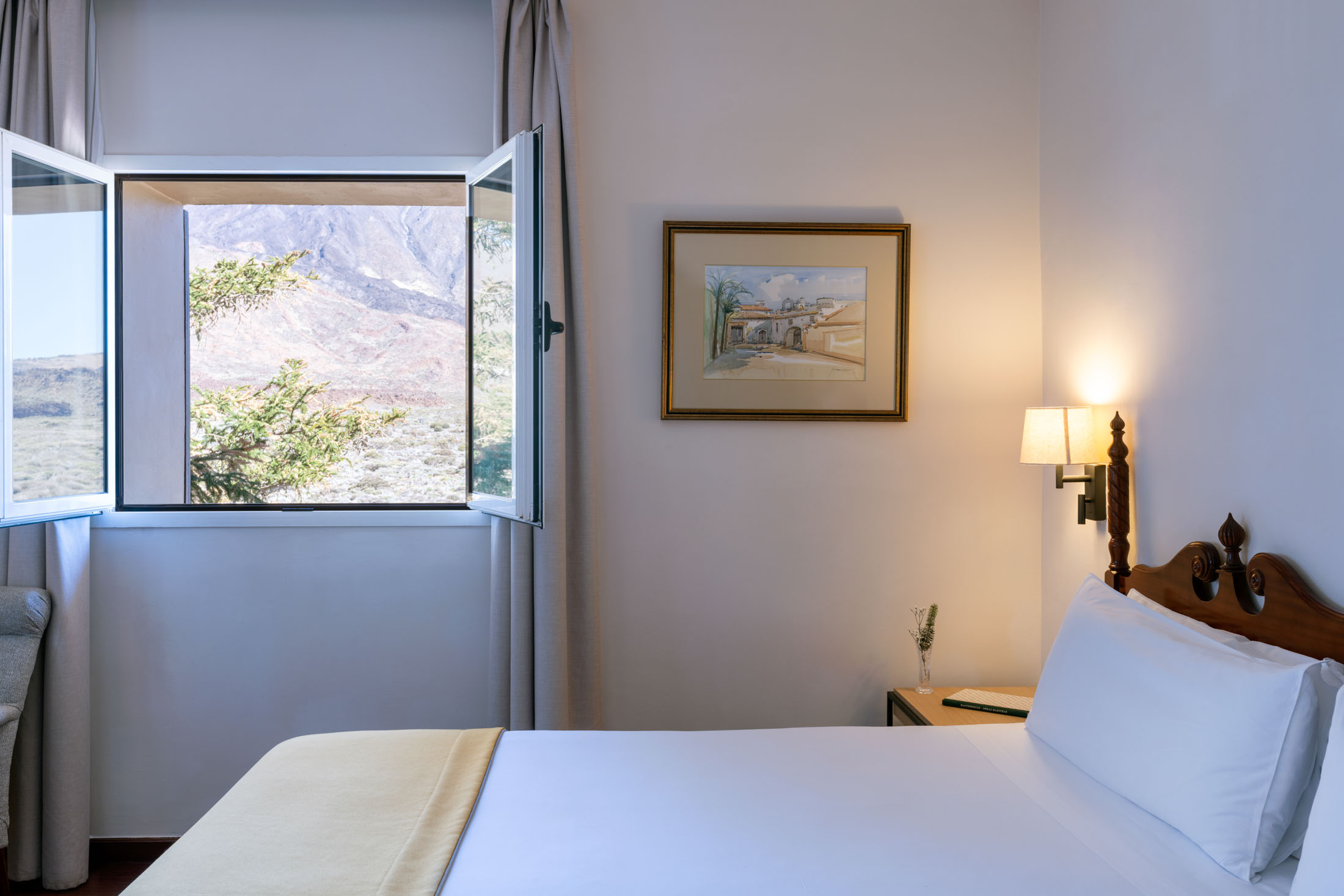 Habitación accesible del Parador de Las Cañadas del Teide