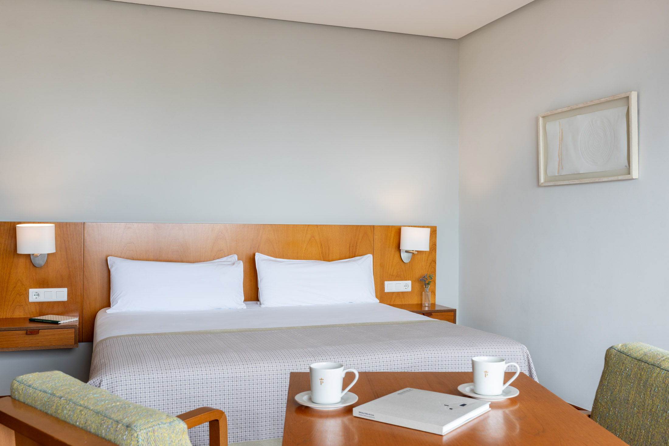Habitación doble superior del Parador de Ceuta