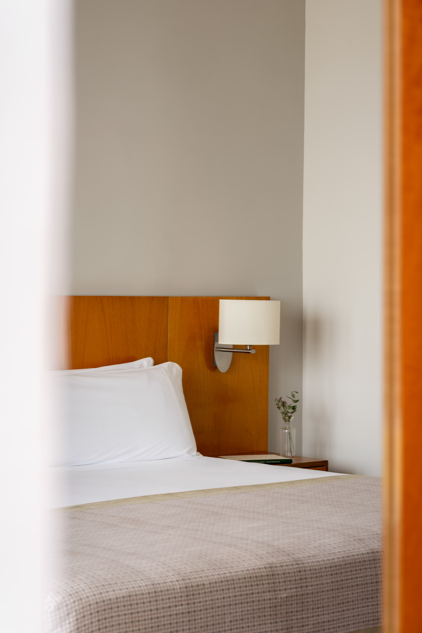 Detalle de habitación estándar del Parador de Ceuta