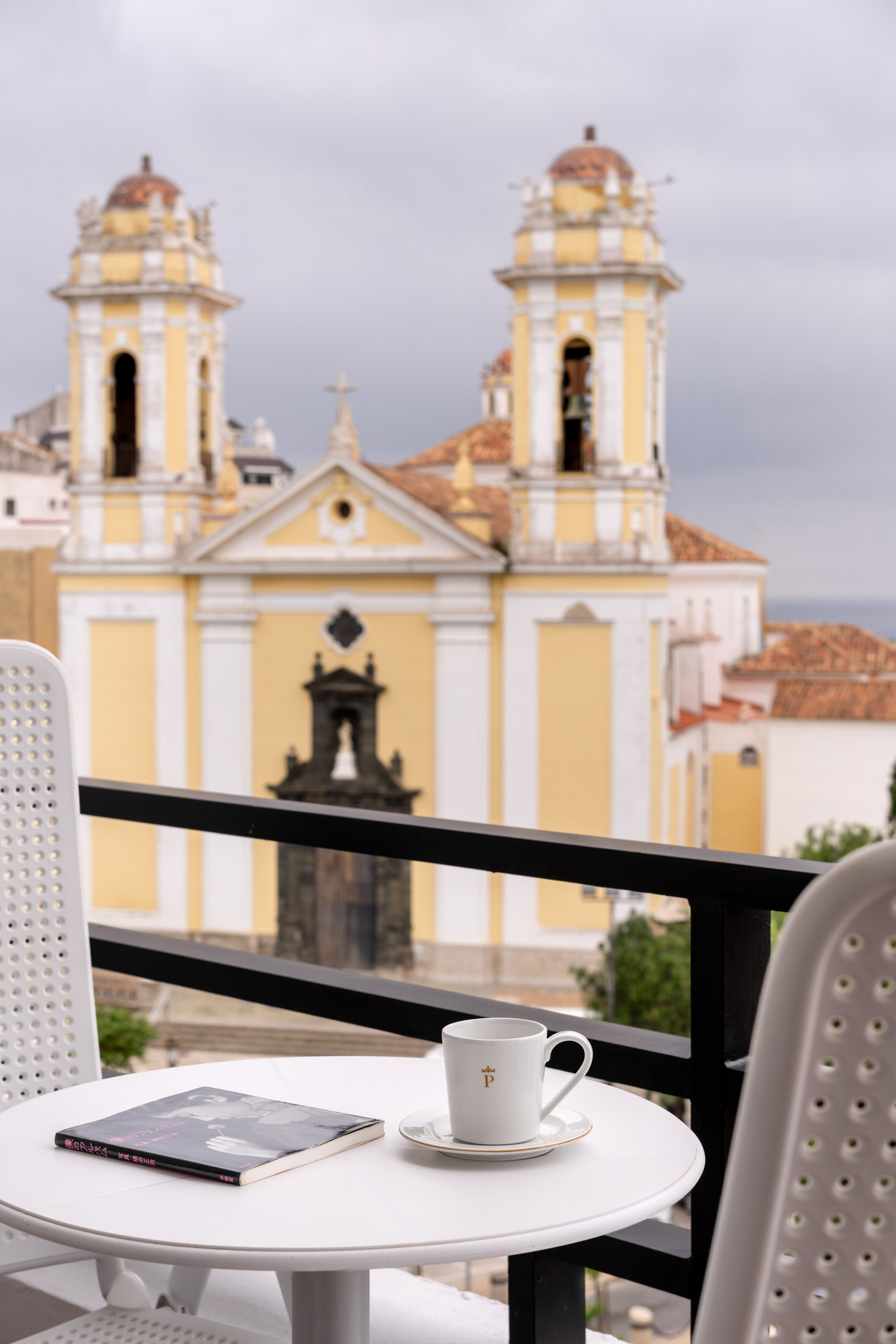 Terraza de habitación estándar del Parador de Ceuta