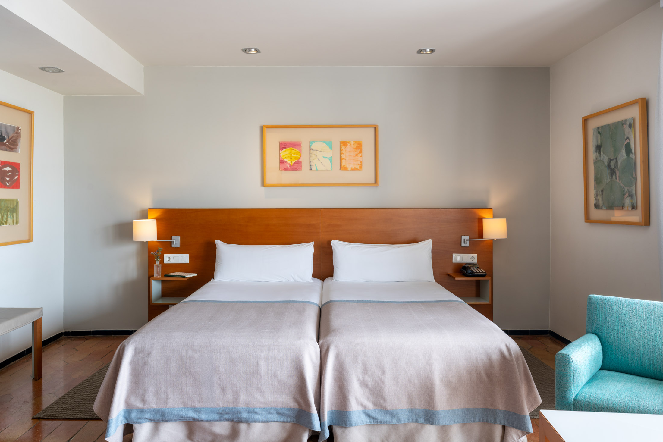 Habitación accesible del Parador de Ceuta