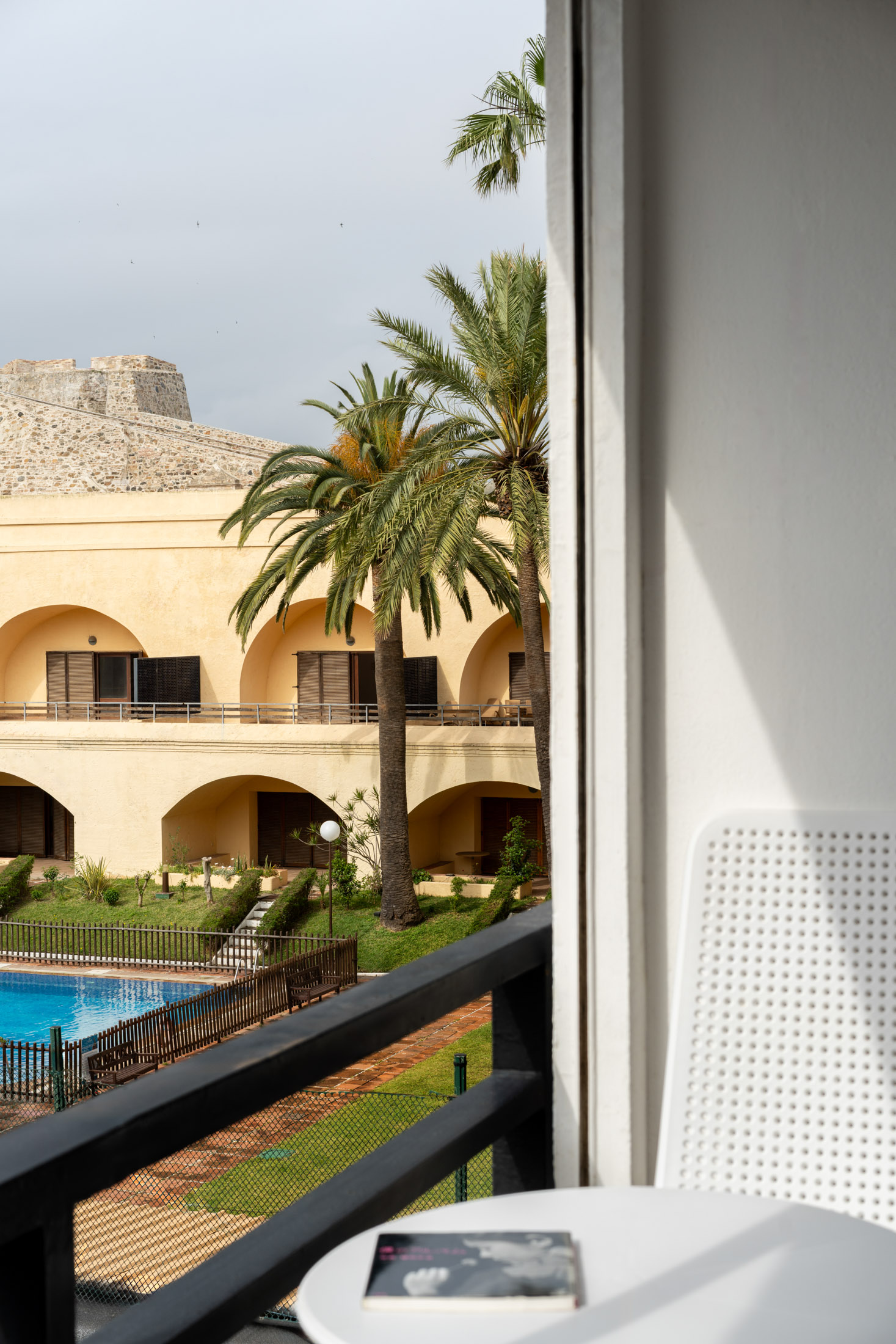 Vistas desde habitación accesible del Parador de Ceuta