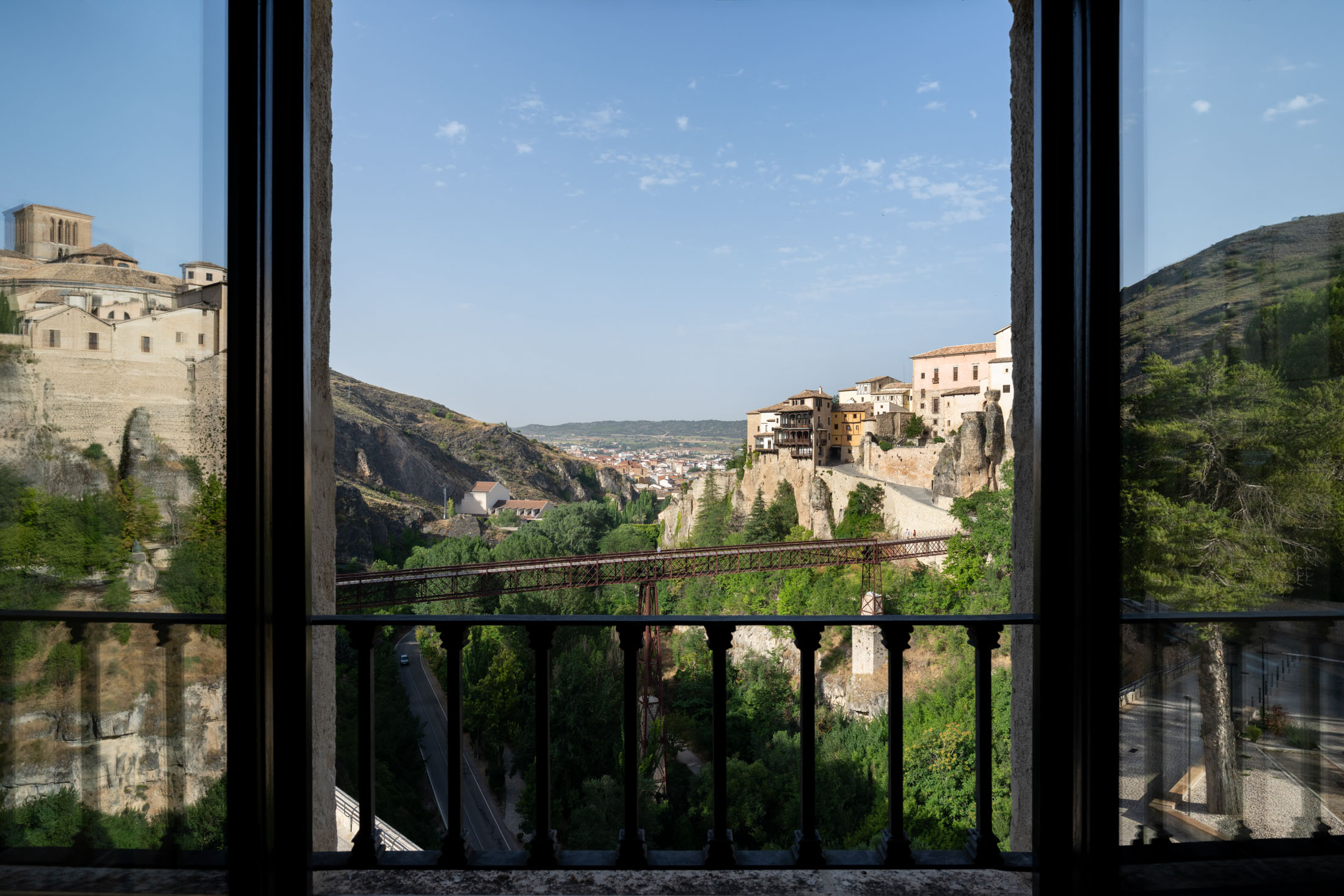 Vistas desde habitación doble superior del Parador de Cuenca