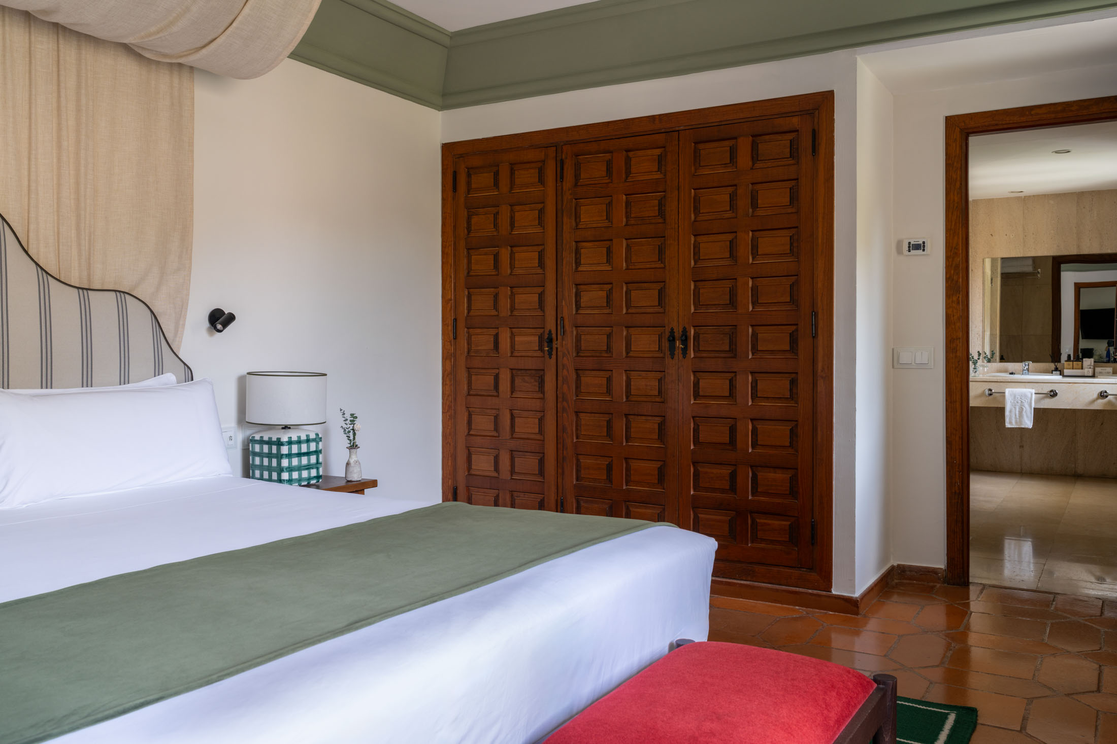 Habitación suite del Parador de Cuenca