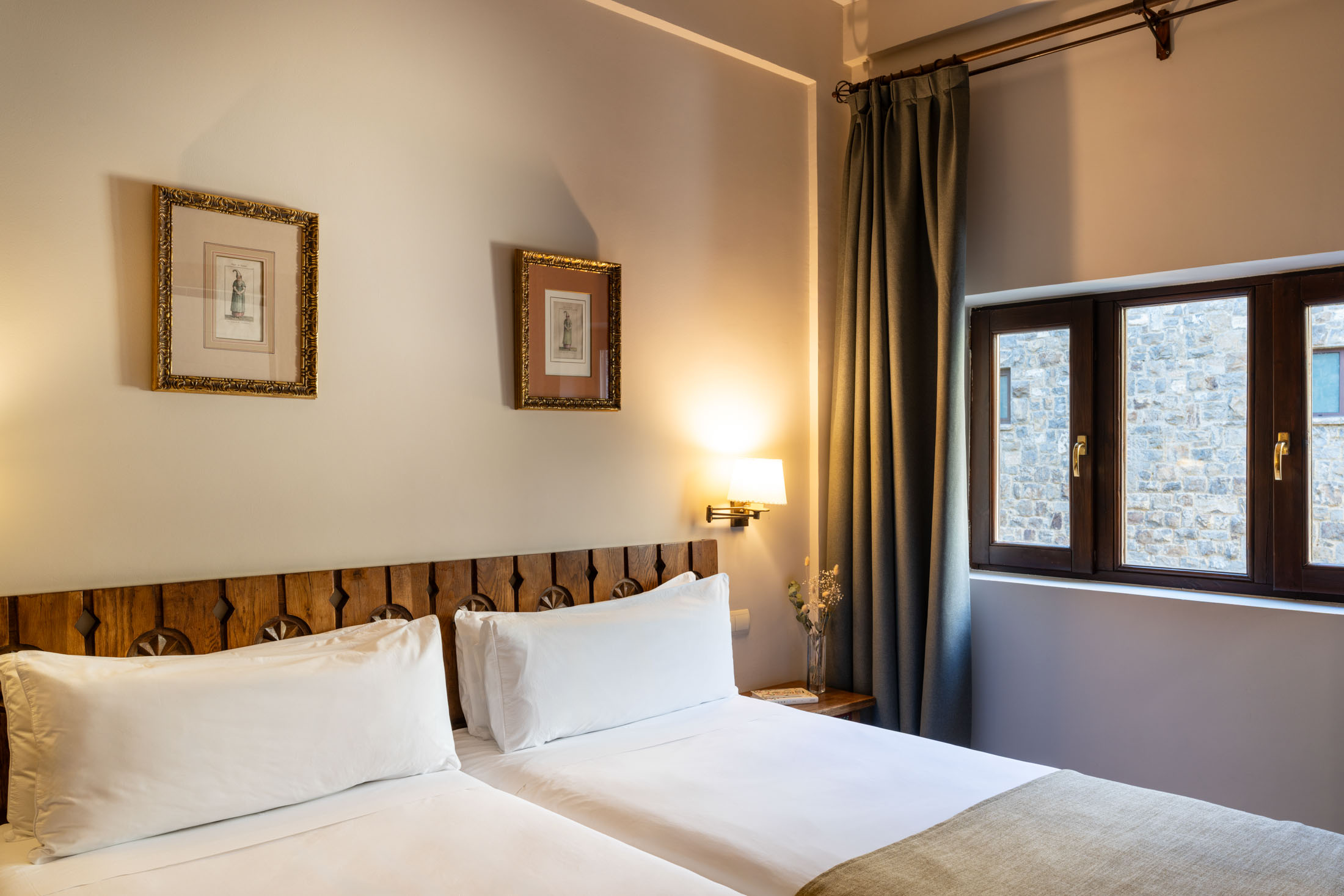 Habitación doble básica en el Parador de Fuente Dé