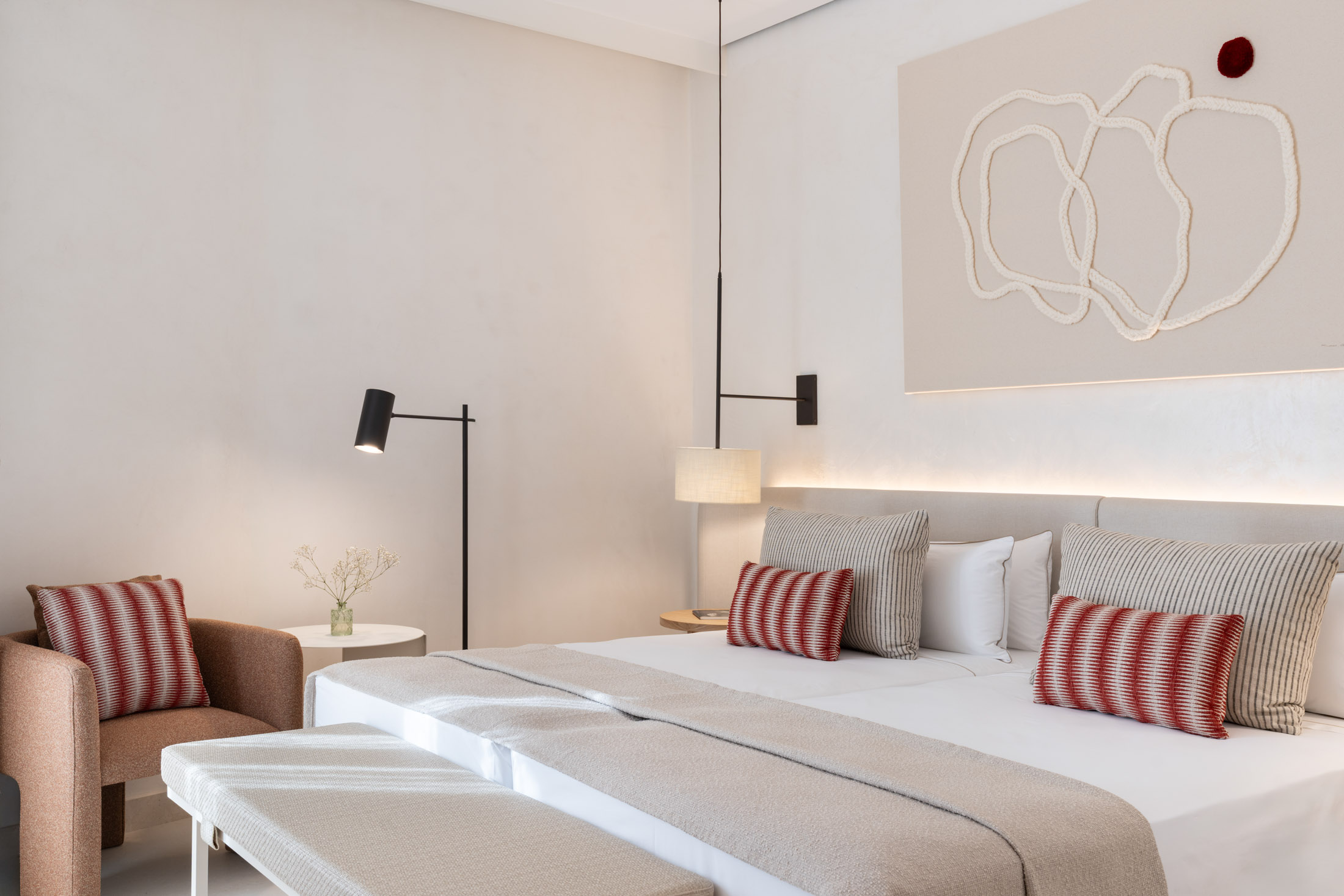 Imagen orientativa de habitación doble superior del Parador de Ibiza
