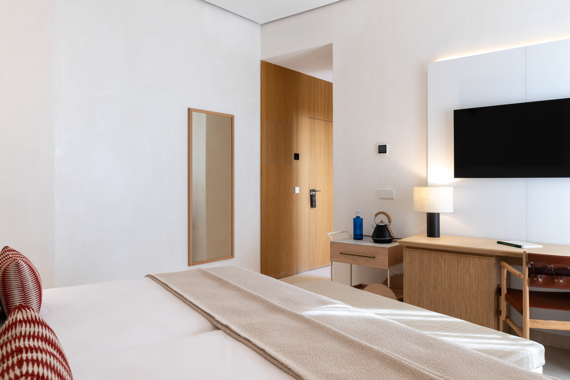 Habitación doble superior del Parador de Ibiza
