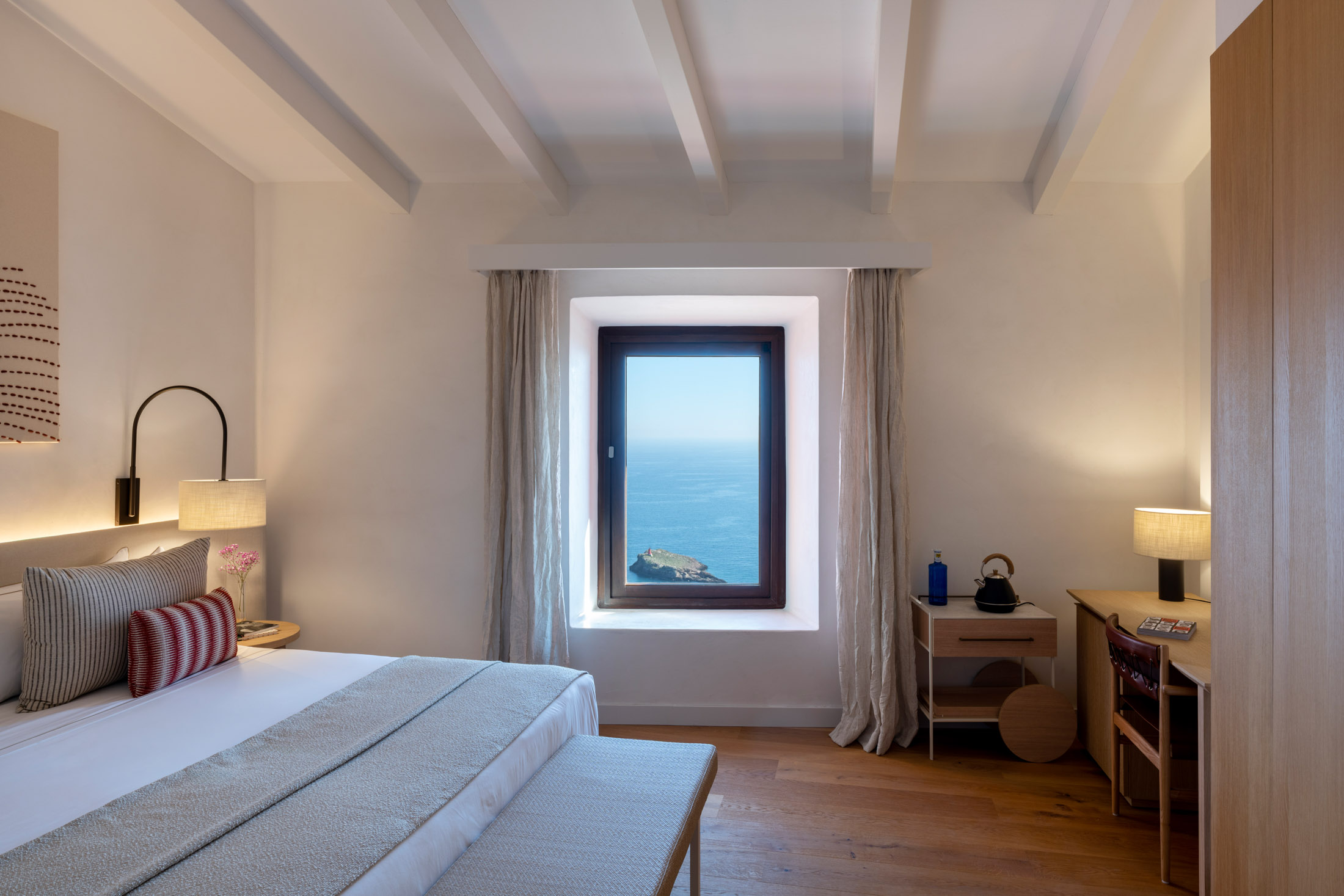 Habitación superior con vistas del Parador de Ibiza