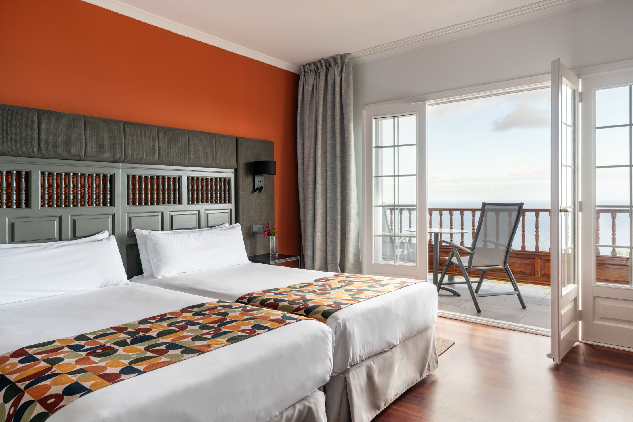 Habitación junior suite del Parador de La Palma