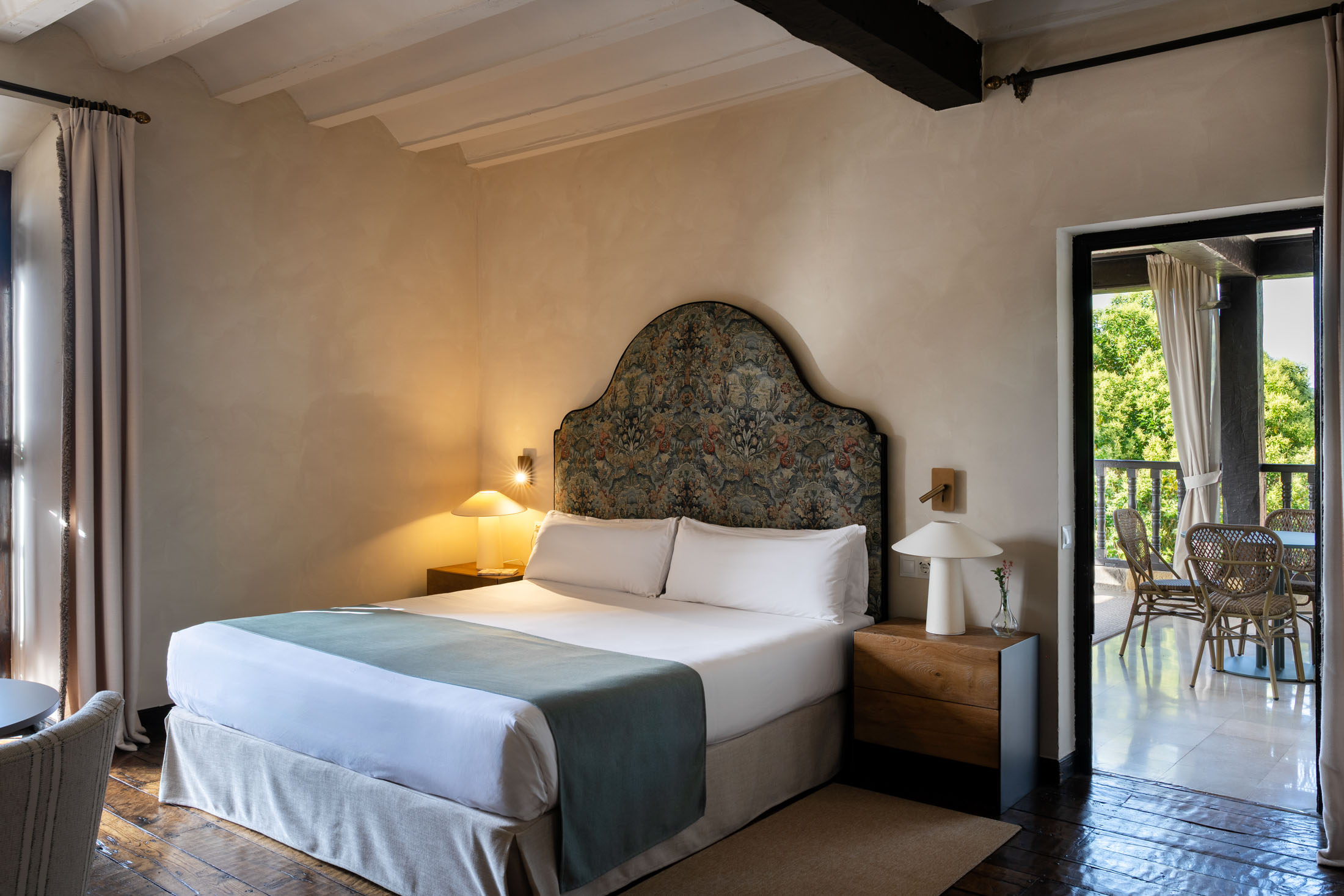 Habitación doble superior en el Parador de Santillana Gil Blas