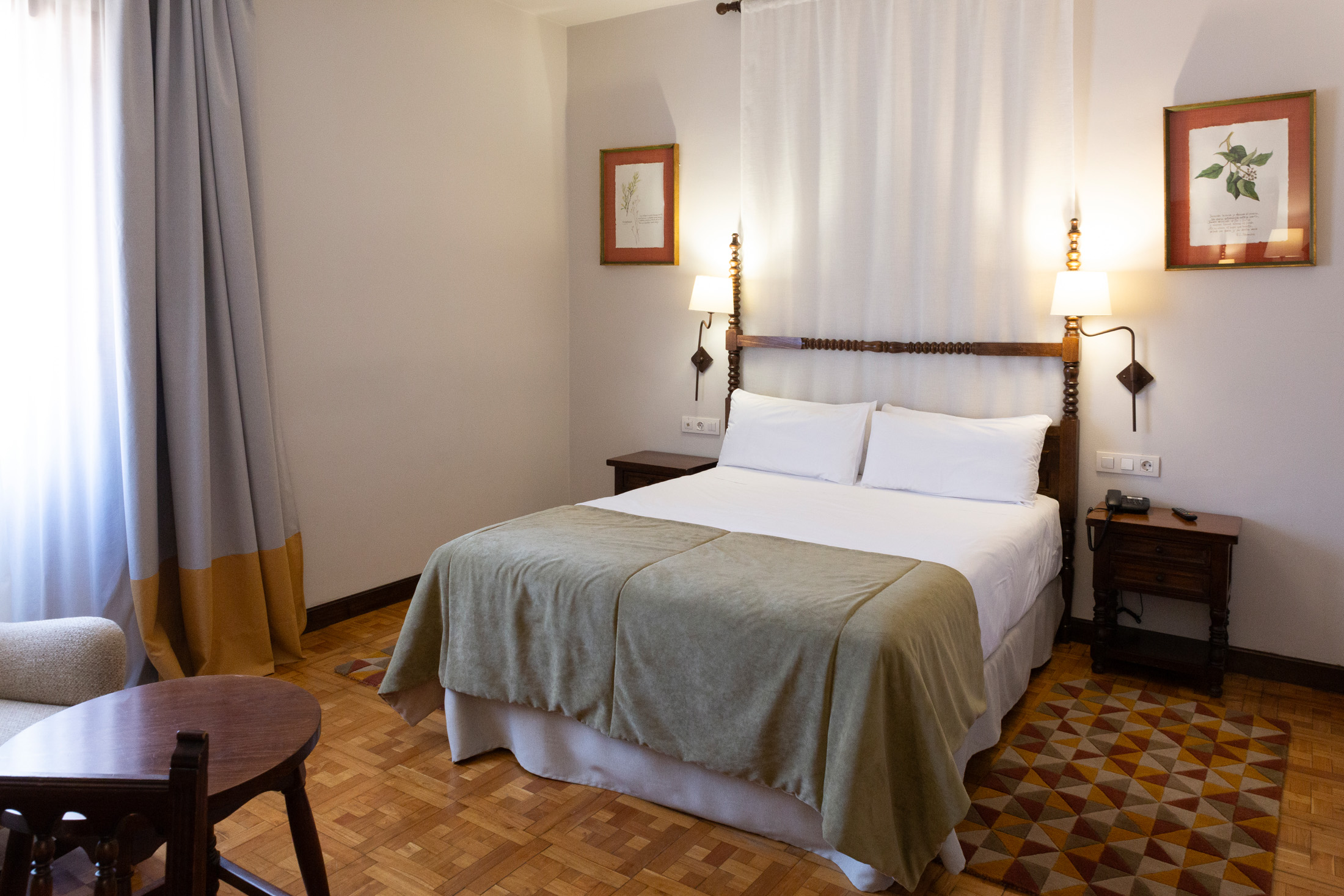Habitación superior en el Parador de Tordesillas