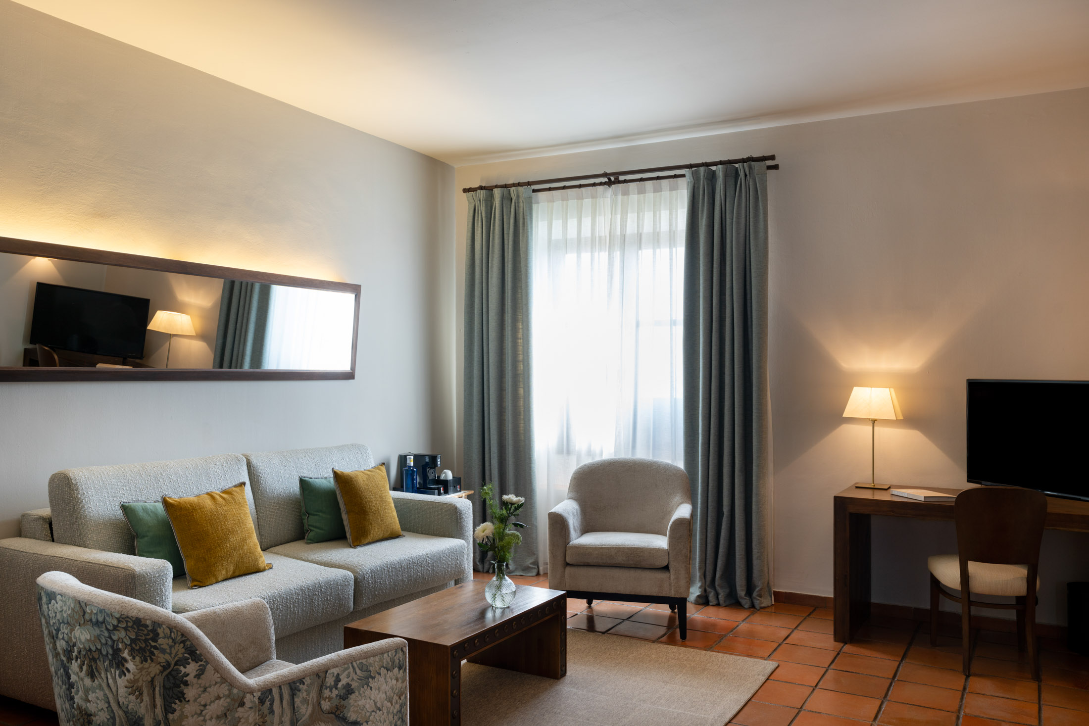 Habitación doble superior en el Parador de Trujillo