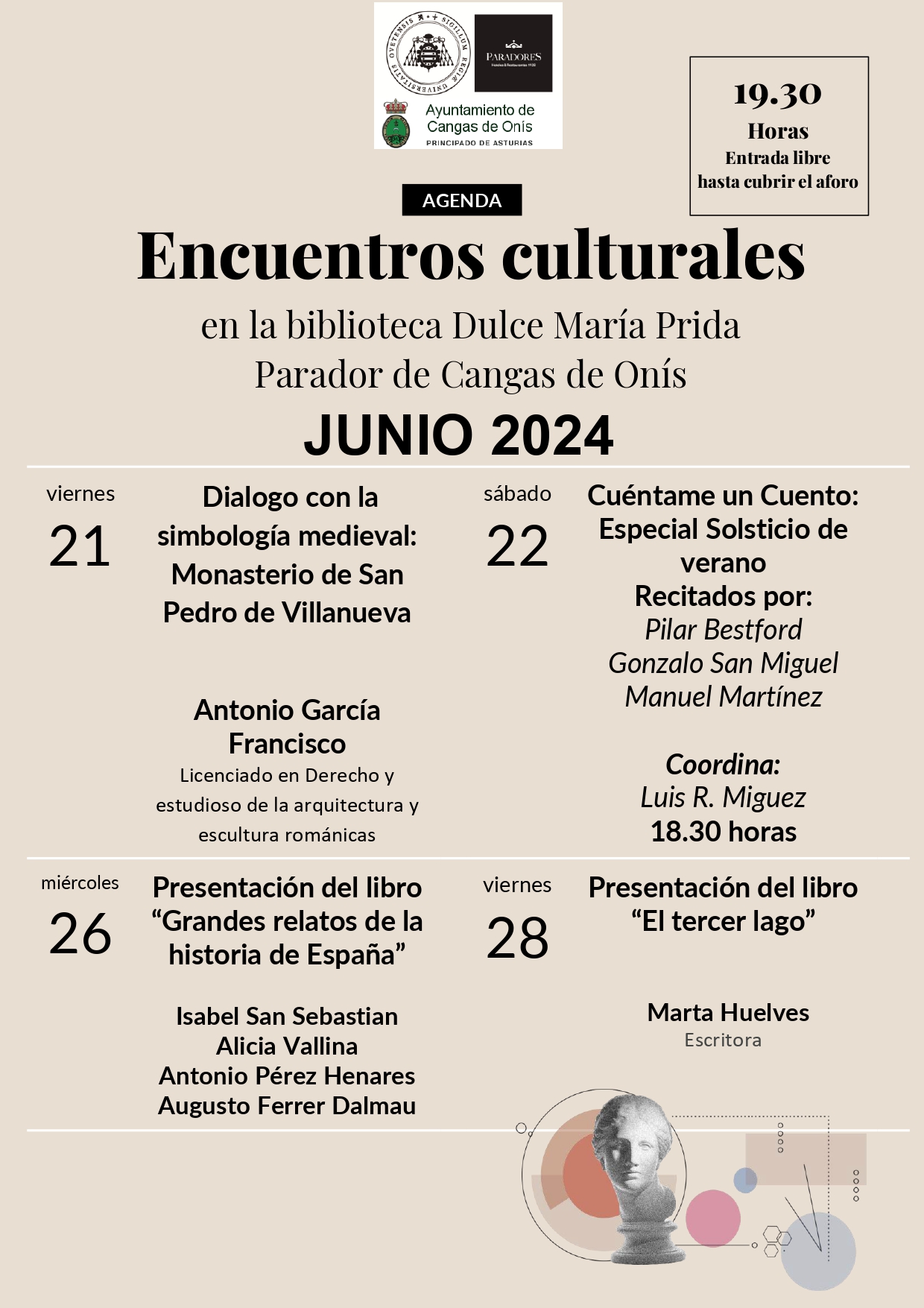 Agenda encuentros junio