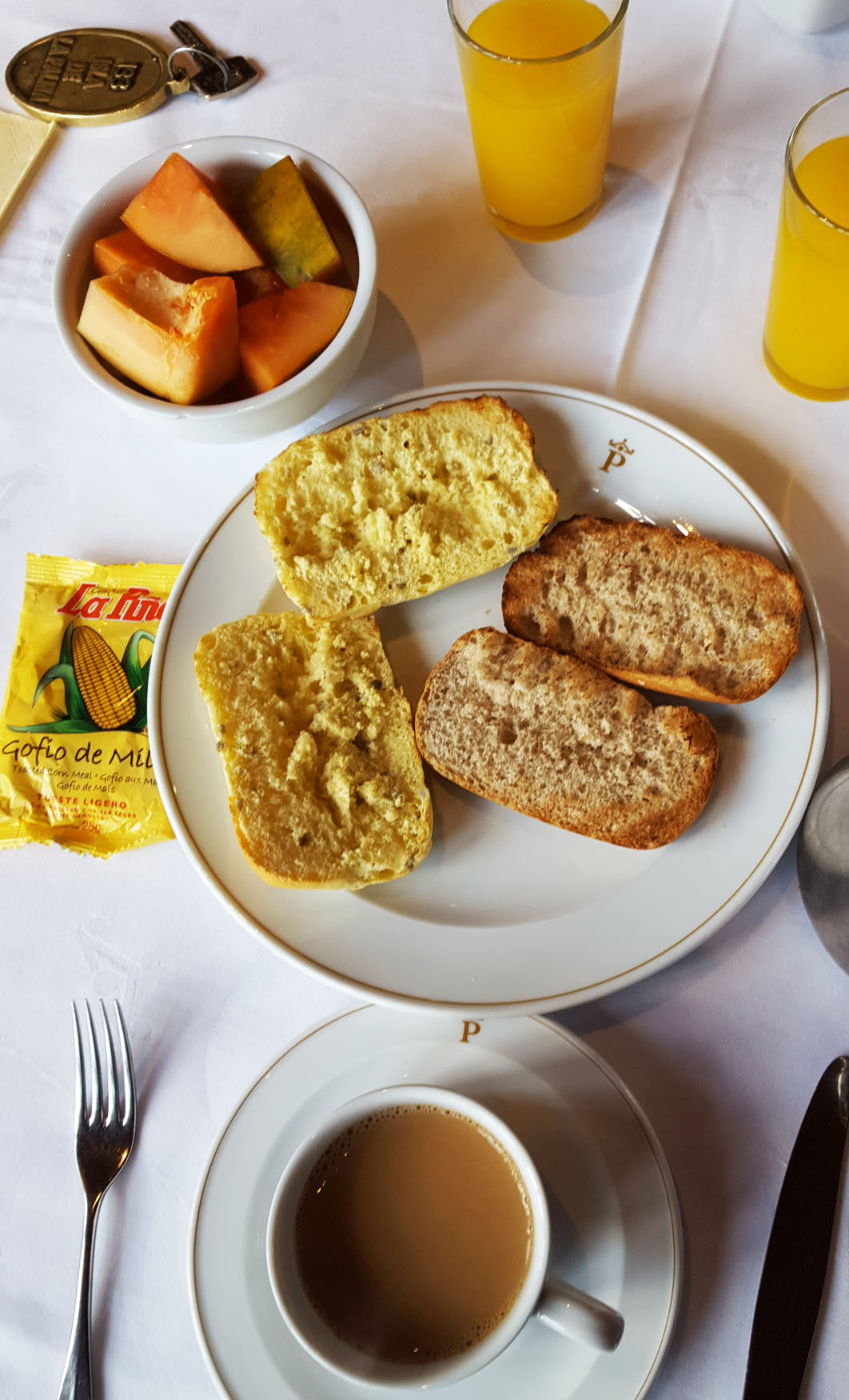 Desayuno Parador de La Palma