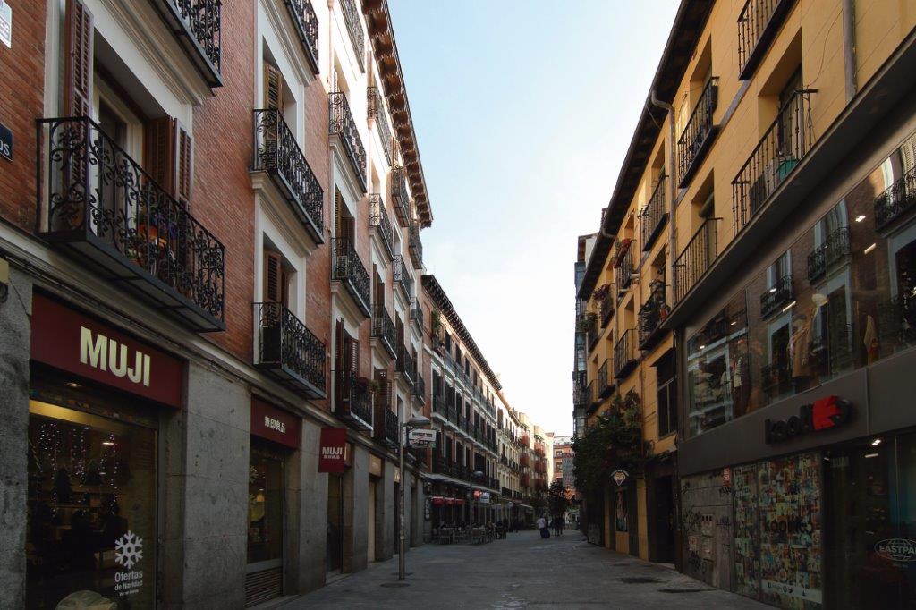 Calle Pérez Galdós desde Fuencarral