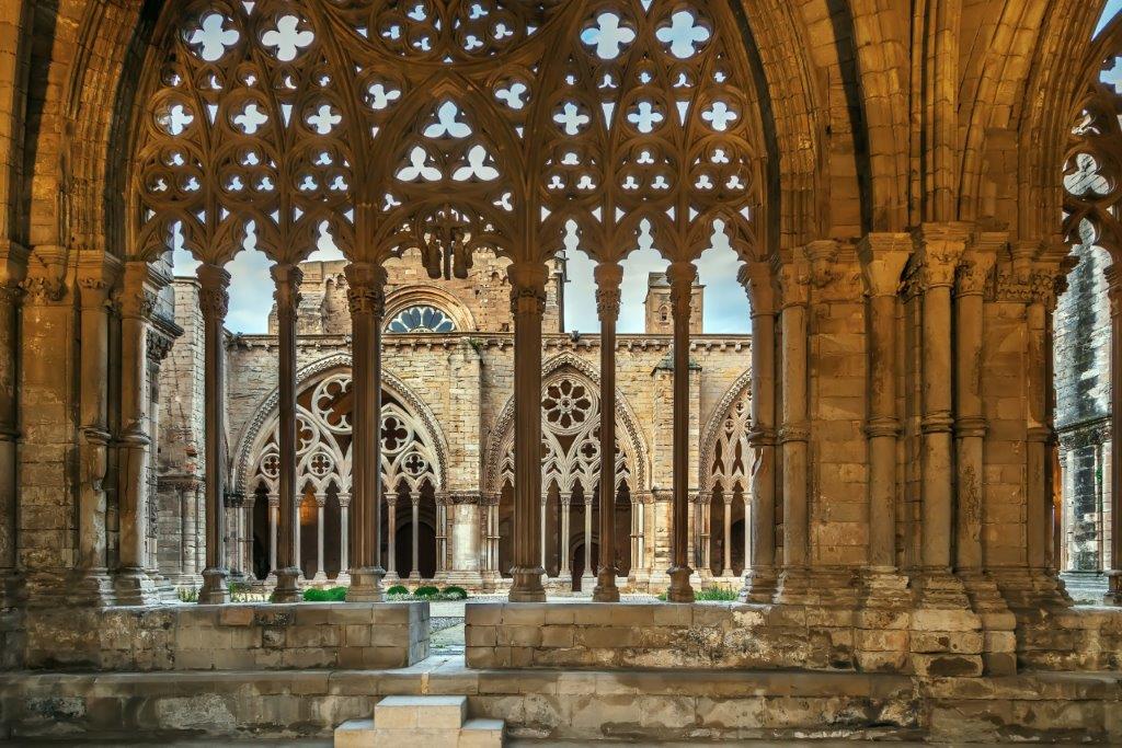 Claustro de la catedral de Lleida.