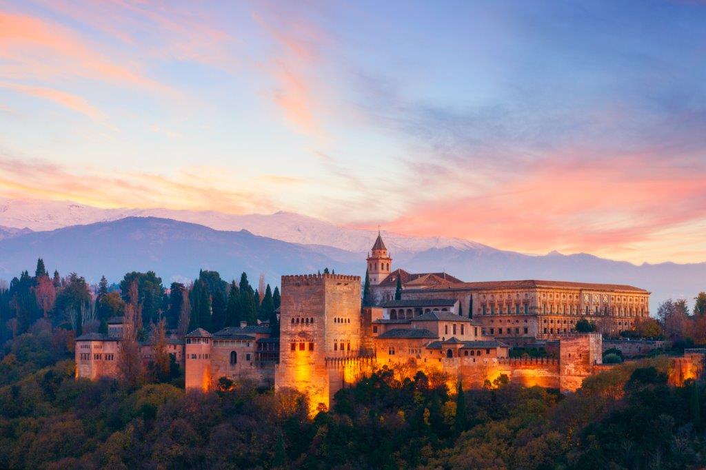 Vista de la Alhambra desde El Albaicín.