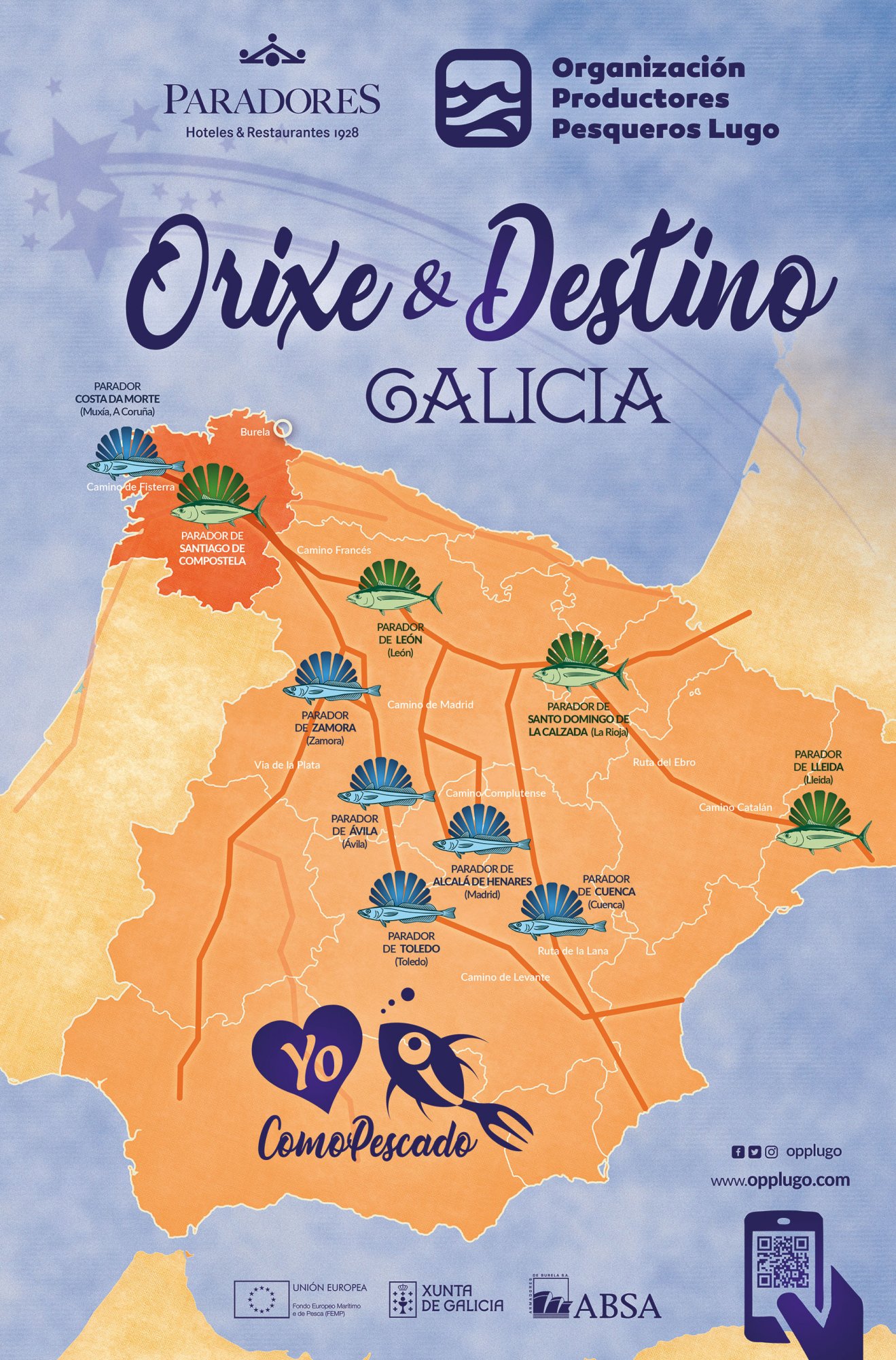 Cartel Orixe & Destino Galicia 2021