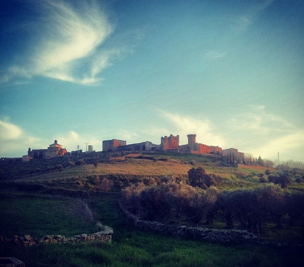 Oropesa Toledo vistas del Parador