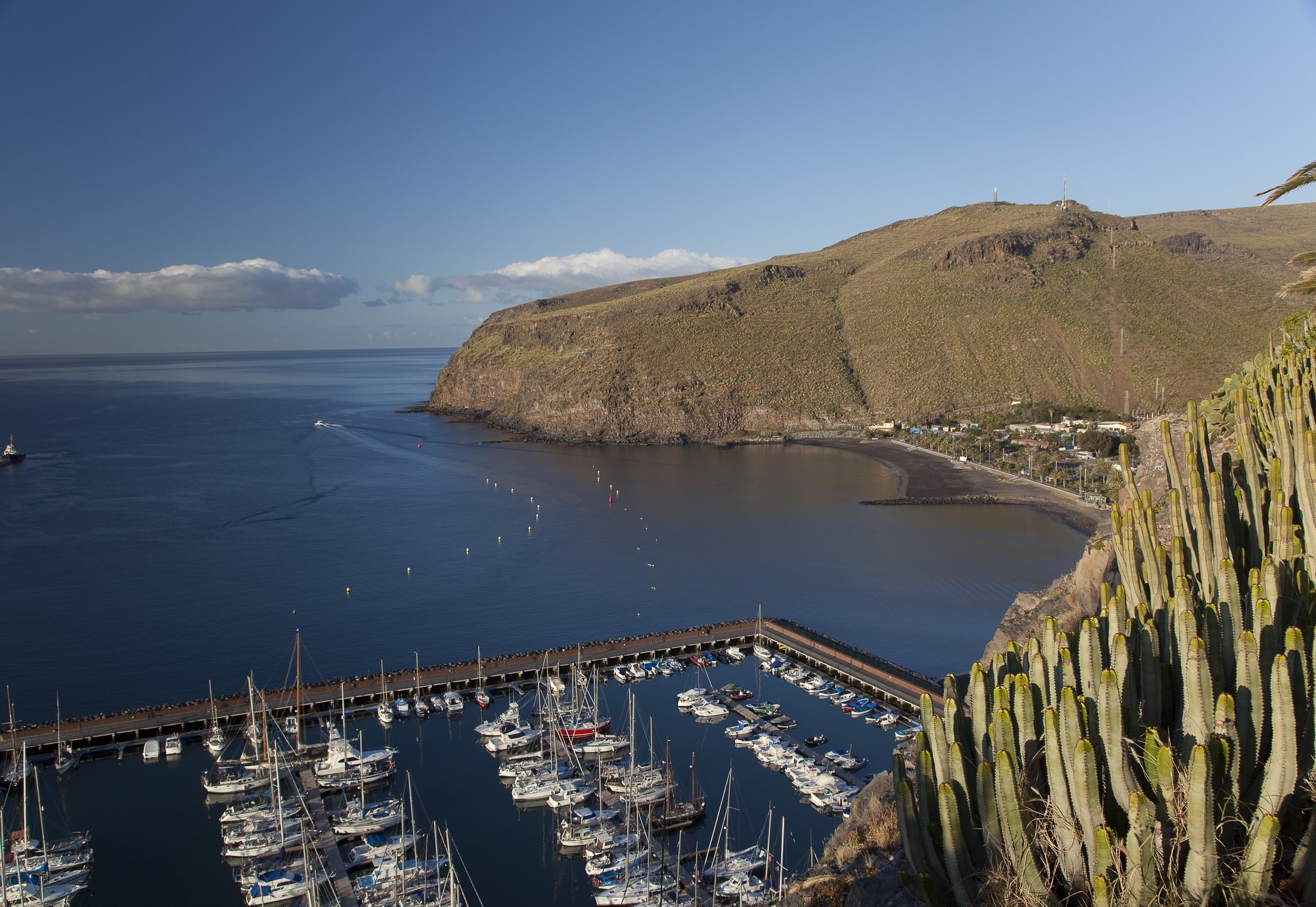 Parador de La Gomera vistas puerto