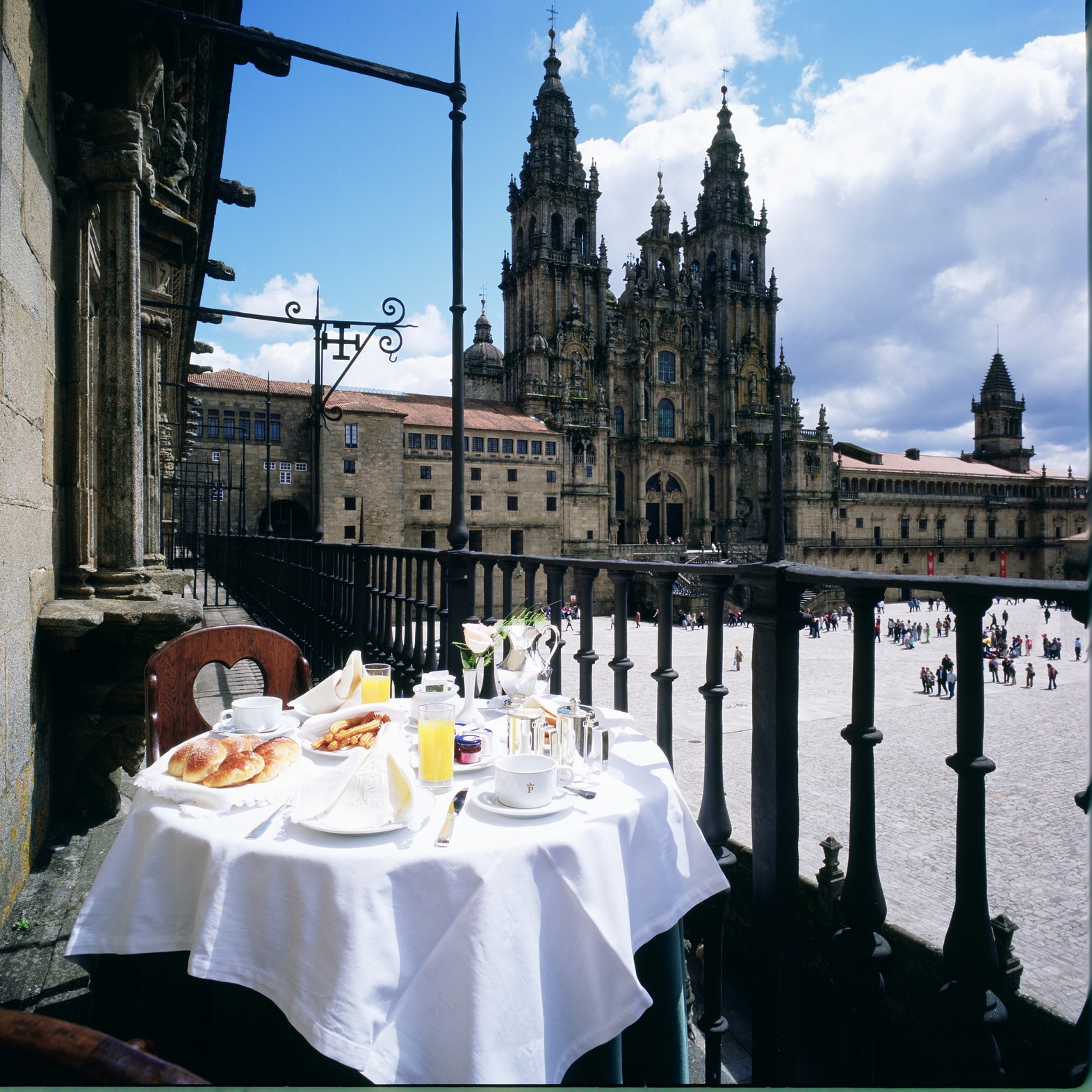 A view of the Cathedral from the Parador