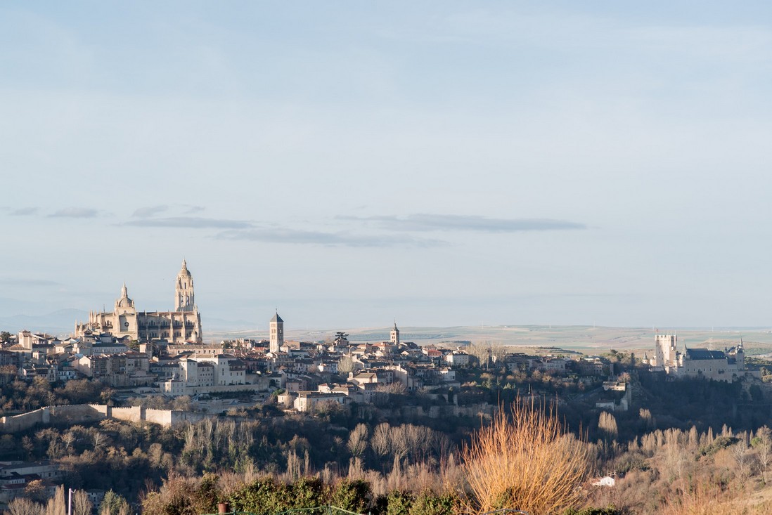 Vistas desde el Parador de Segovia